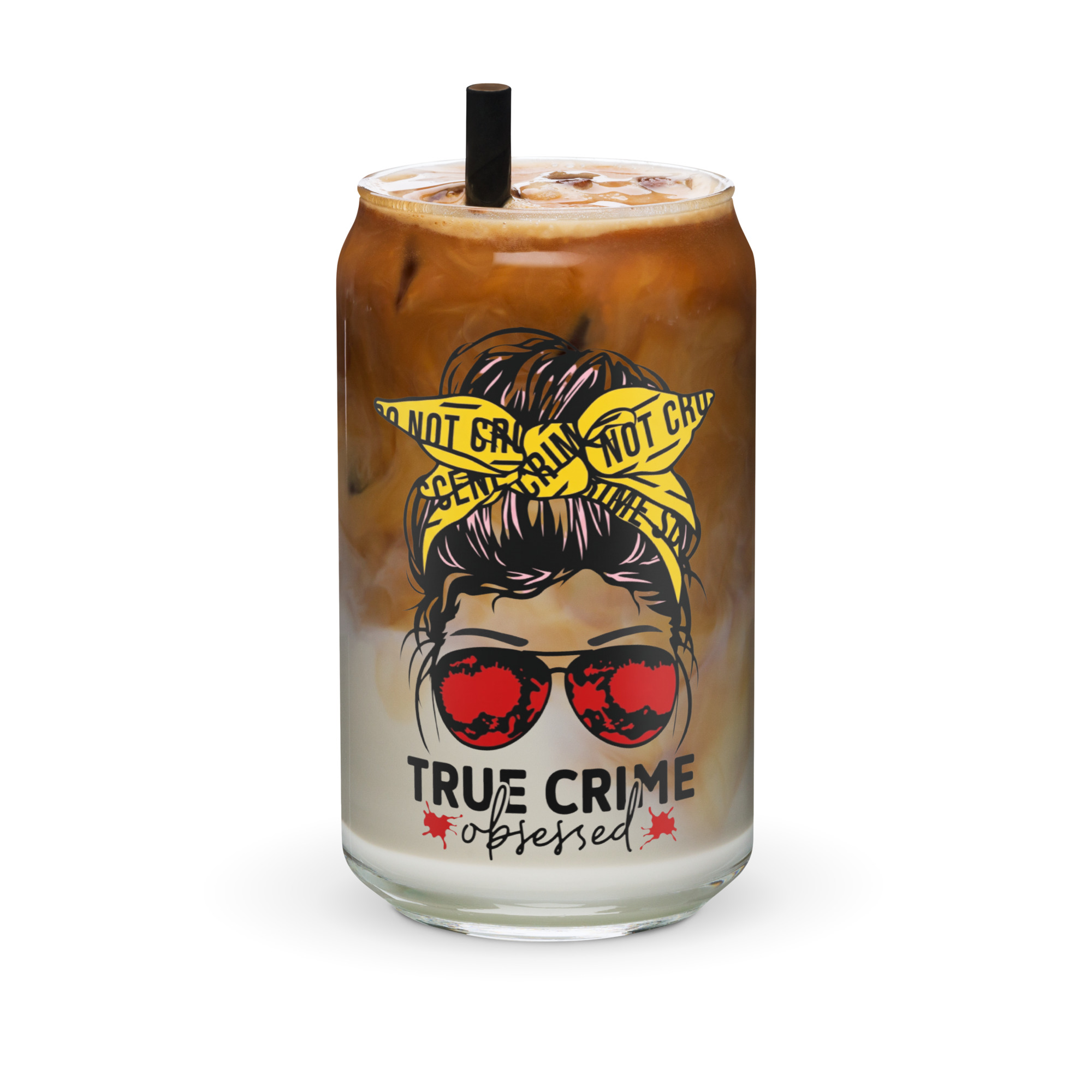 True Crime Obsessed Can-shaped glass - Image 5