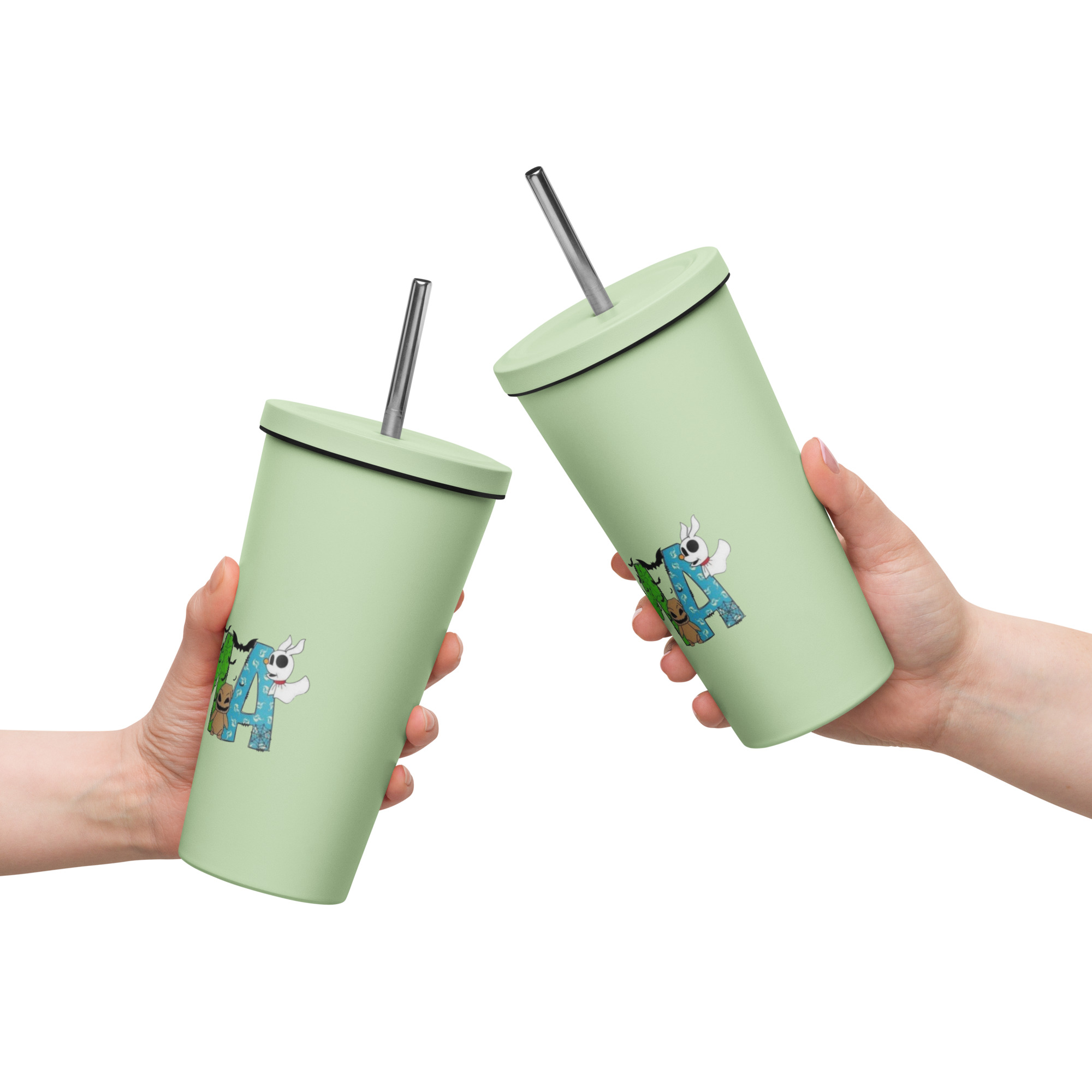 Mama Nightmare Insulated tumbler with a straw - Image 7
