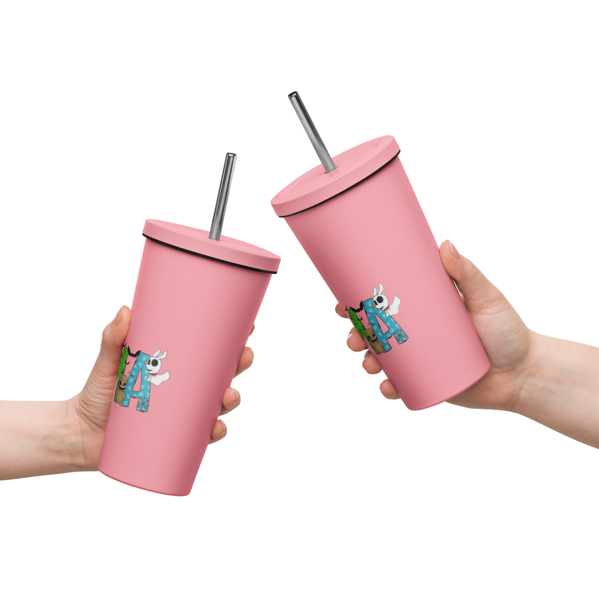 Mama Nightmare Insulated tumbler with a straw - Image 3