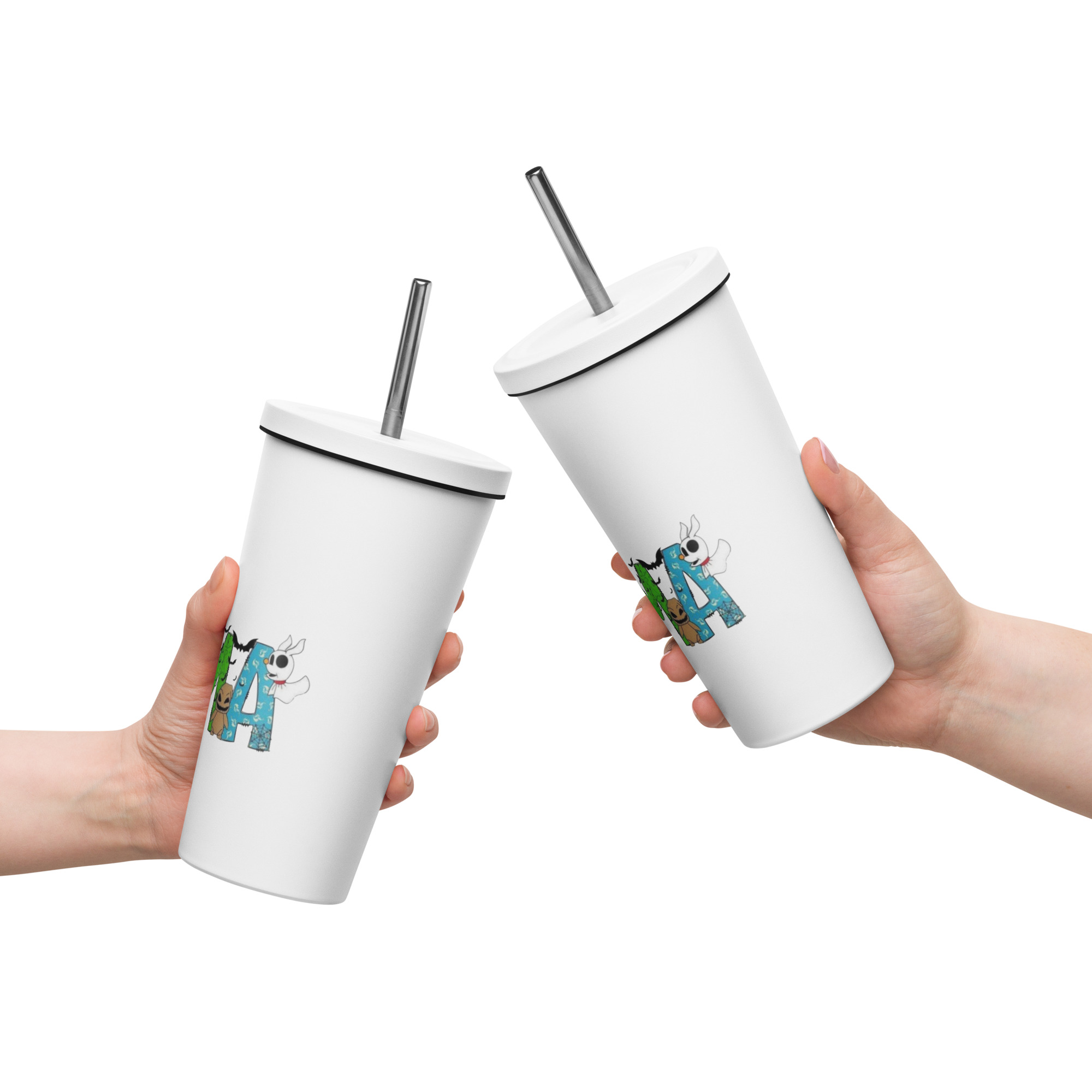 Mama Nightmare Insulated tumbler with a straw - Image 11