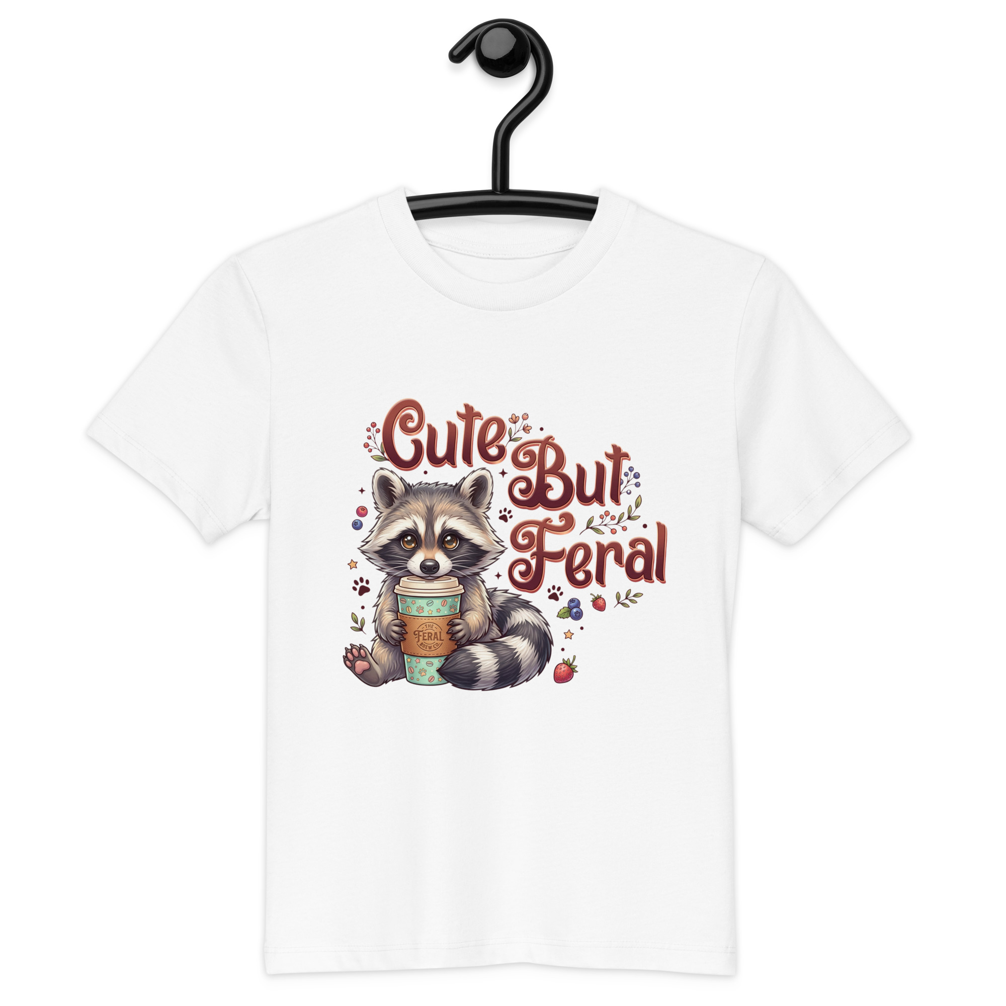 Cute But Feral Organic cotton kids t-shirt