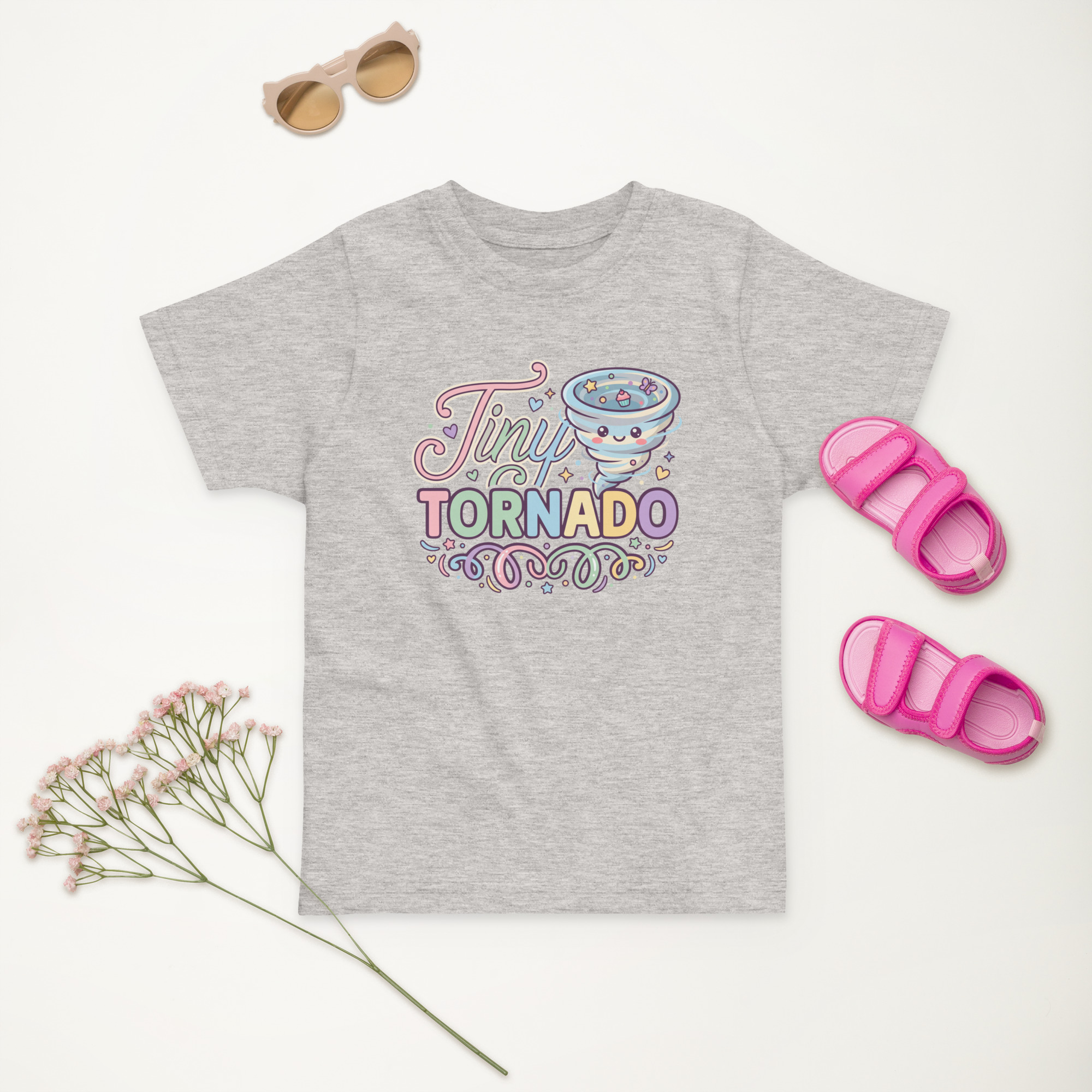 Tiny Tornado Toddler jersey t-shirt - Image 7