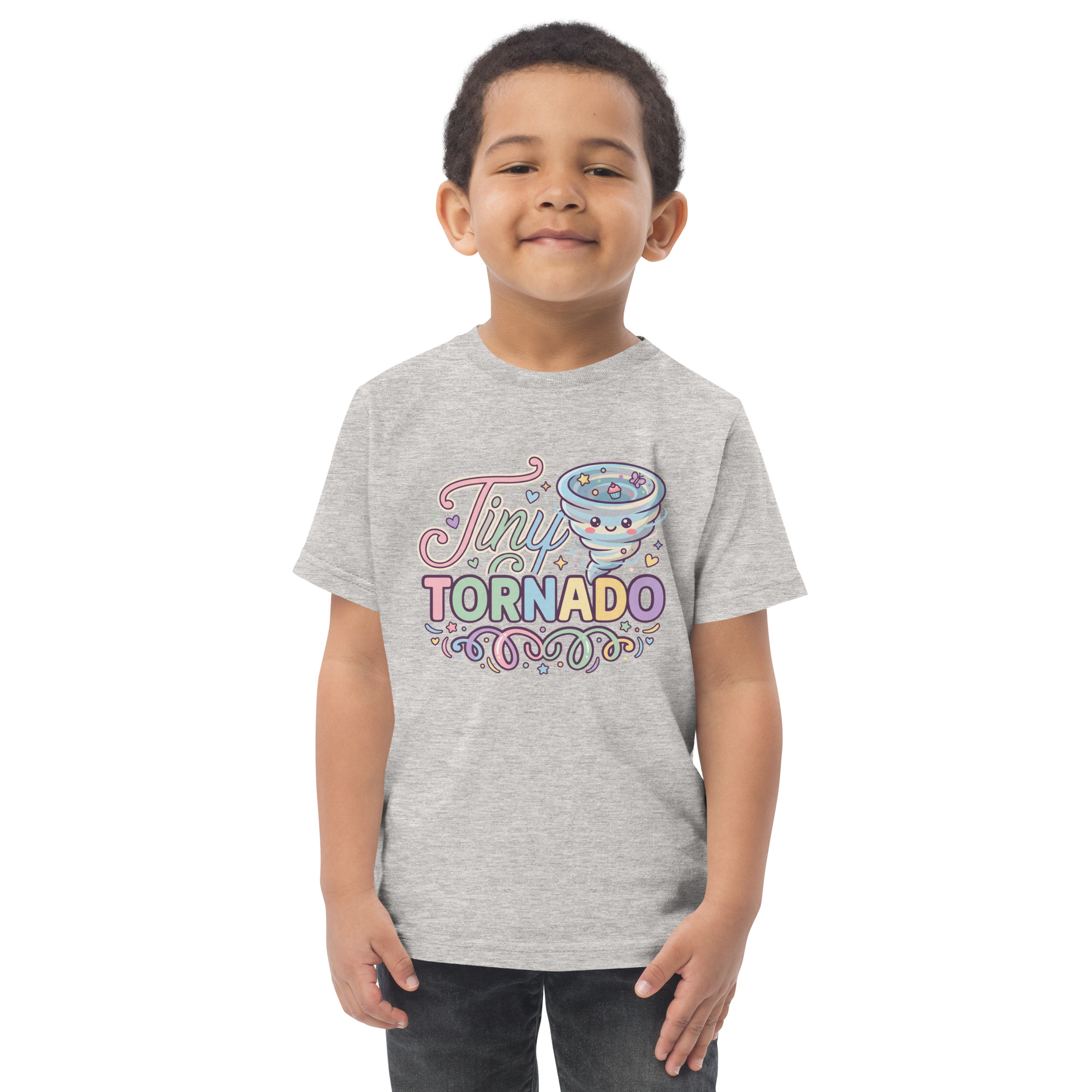 Tiny Tornado Toddler jersey t-shirt - Image 8