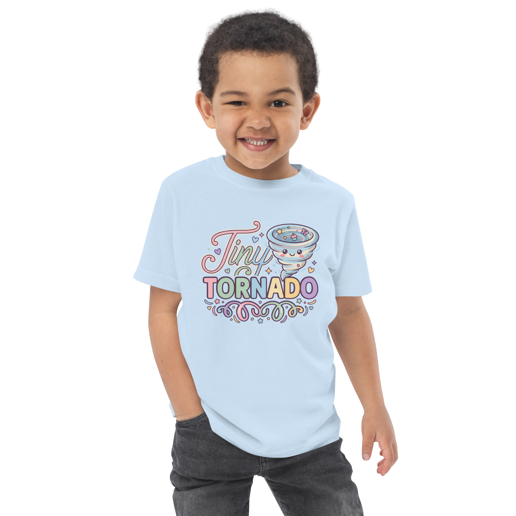 Tiny Tornado Toddler jersey t-shirt - Image 10