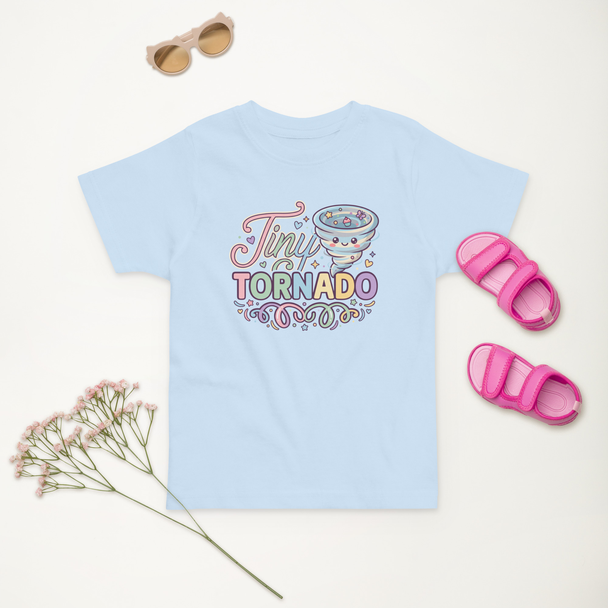 Tiny Tornado Toddler jersey t-shirt - Image 9