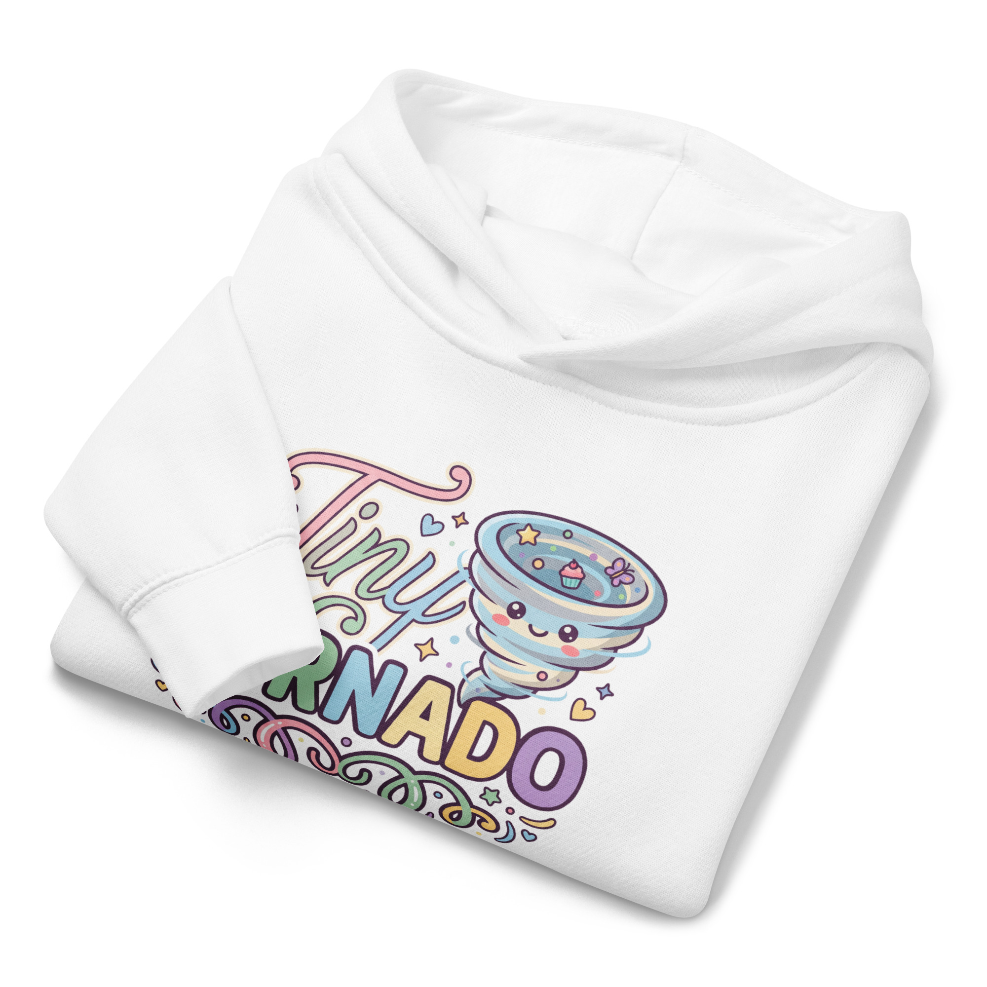 Tiny Tornado Toddler fleece pullover hoodie - Image 15