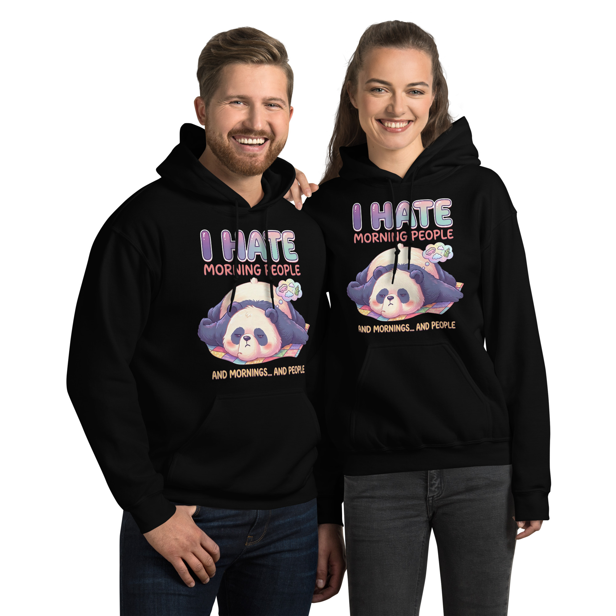 I Hate Morning People Unisex Hoodie