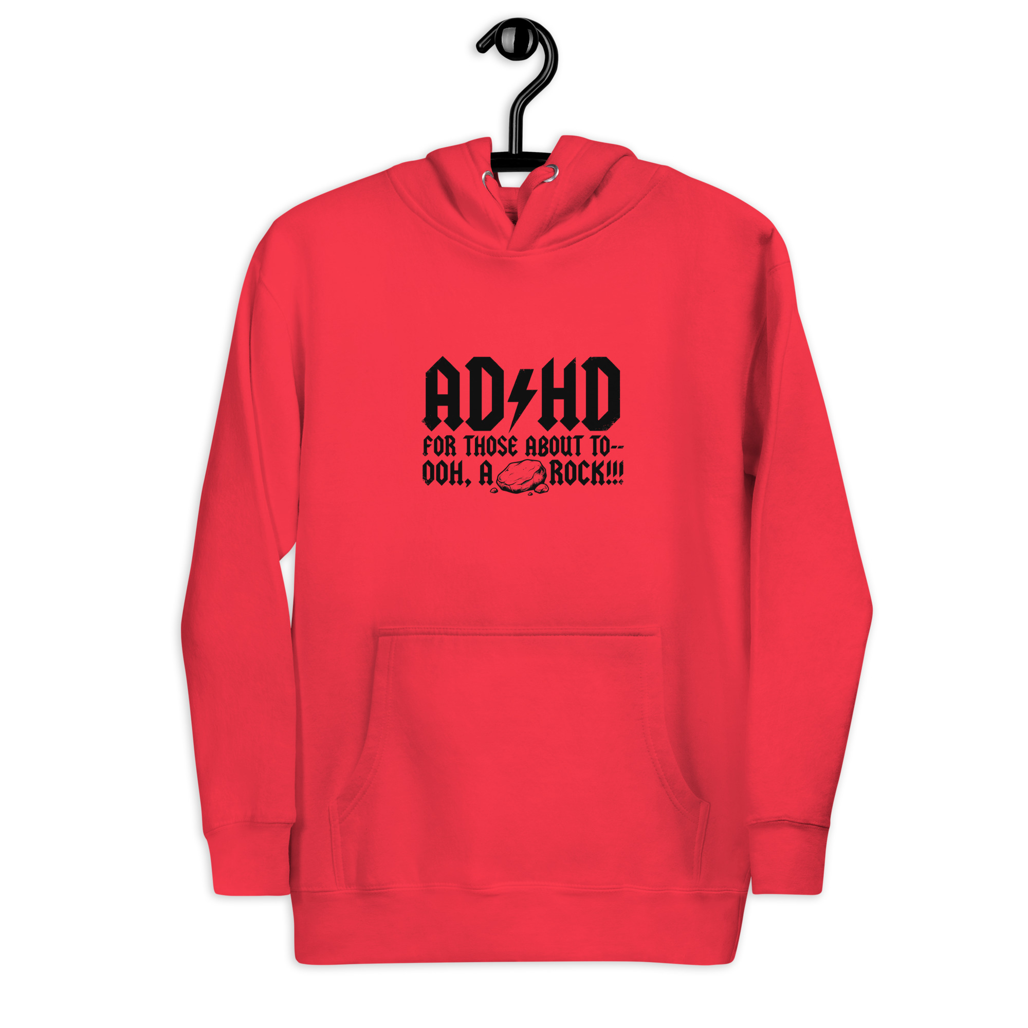 ADHD For Those About To Unisex Hoodie - Image 4