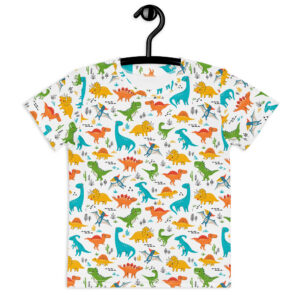 Dinosaur Kids crew neck t-shirt