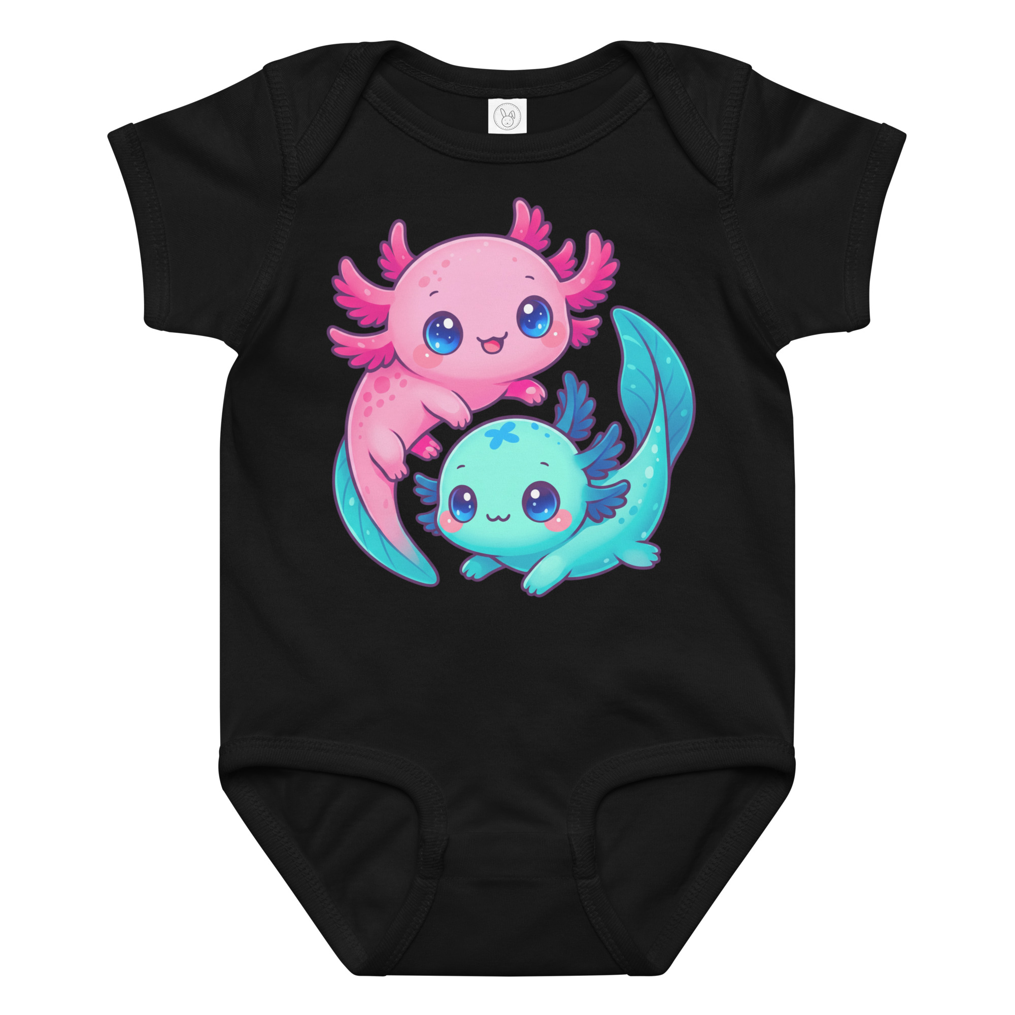 Axolotl Baby jersey bodysuit