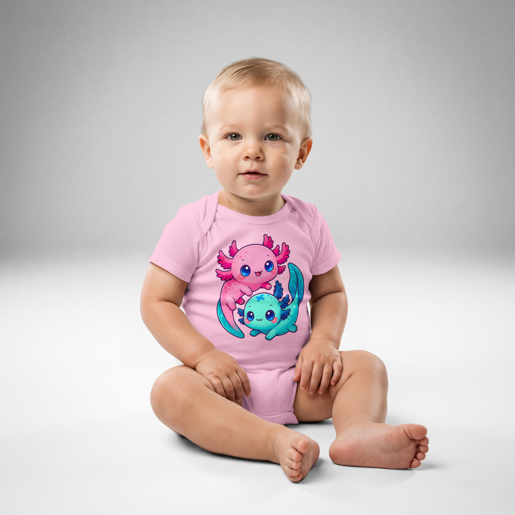 Axolotl Baby jersey bodysuit - Image 6