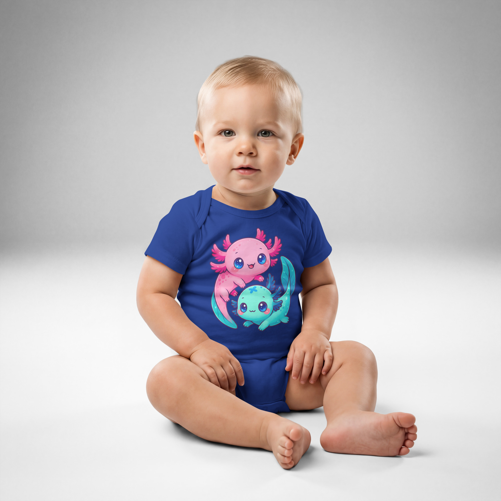 Axolotl Baby jersey bodysuit - Image 4