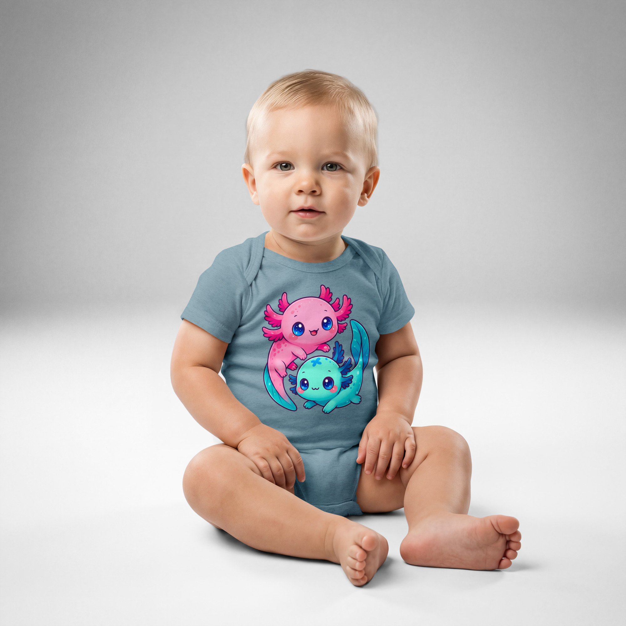 Axolotl Baby jersey bodysuit - Image 5