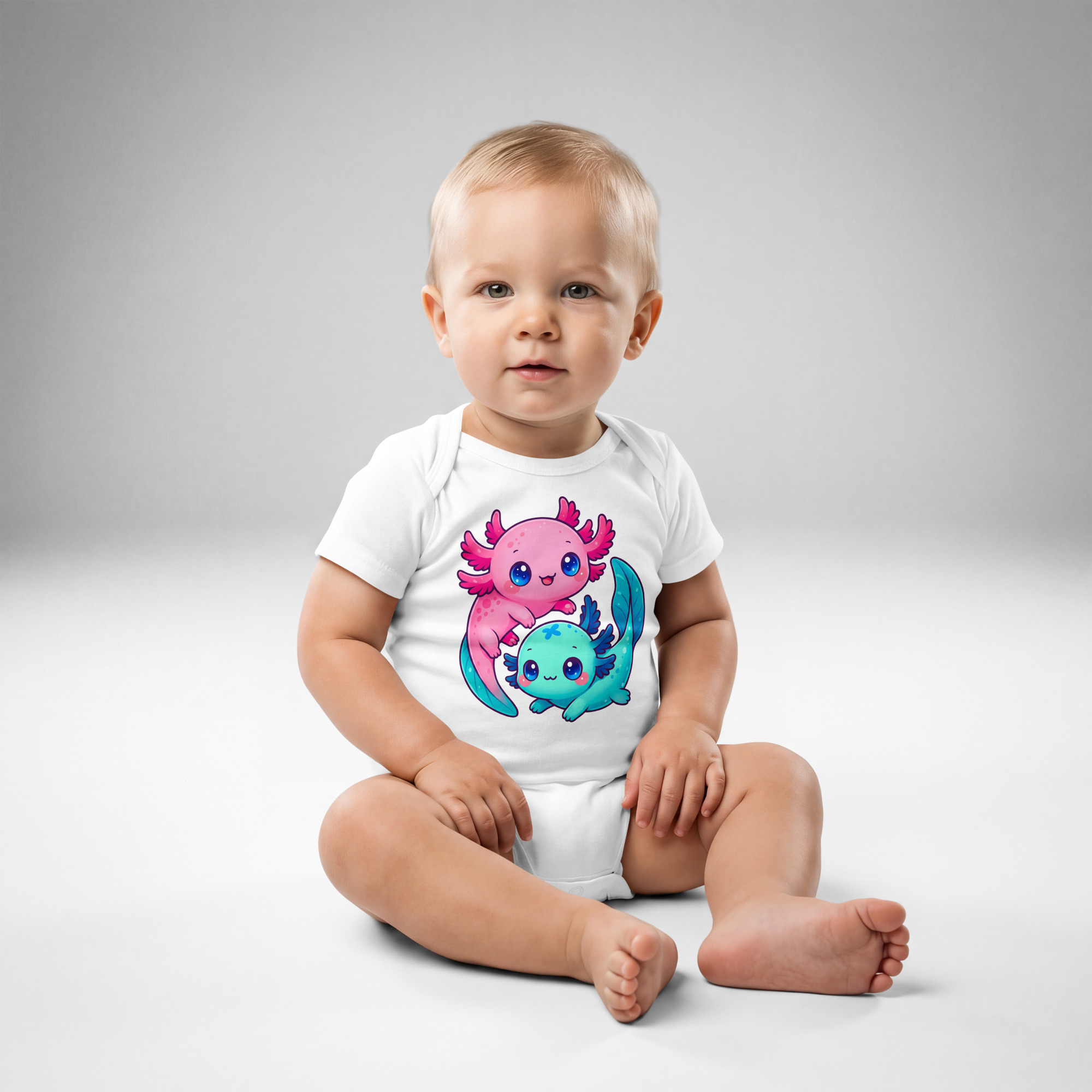 Axolotl Baby jersey bodysuit - Image 8