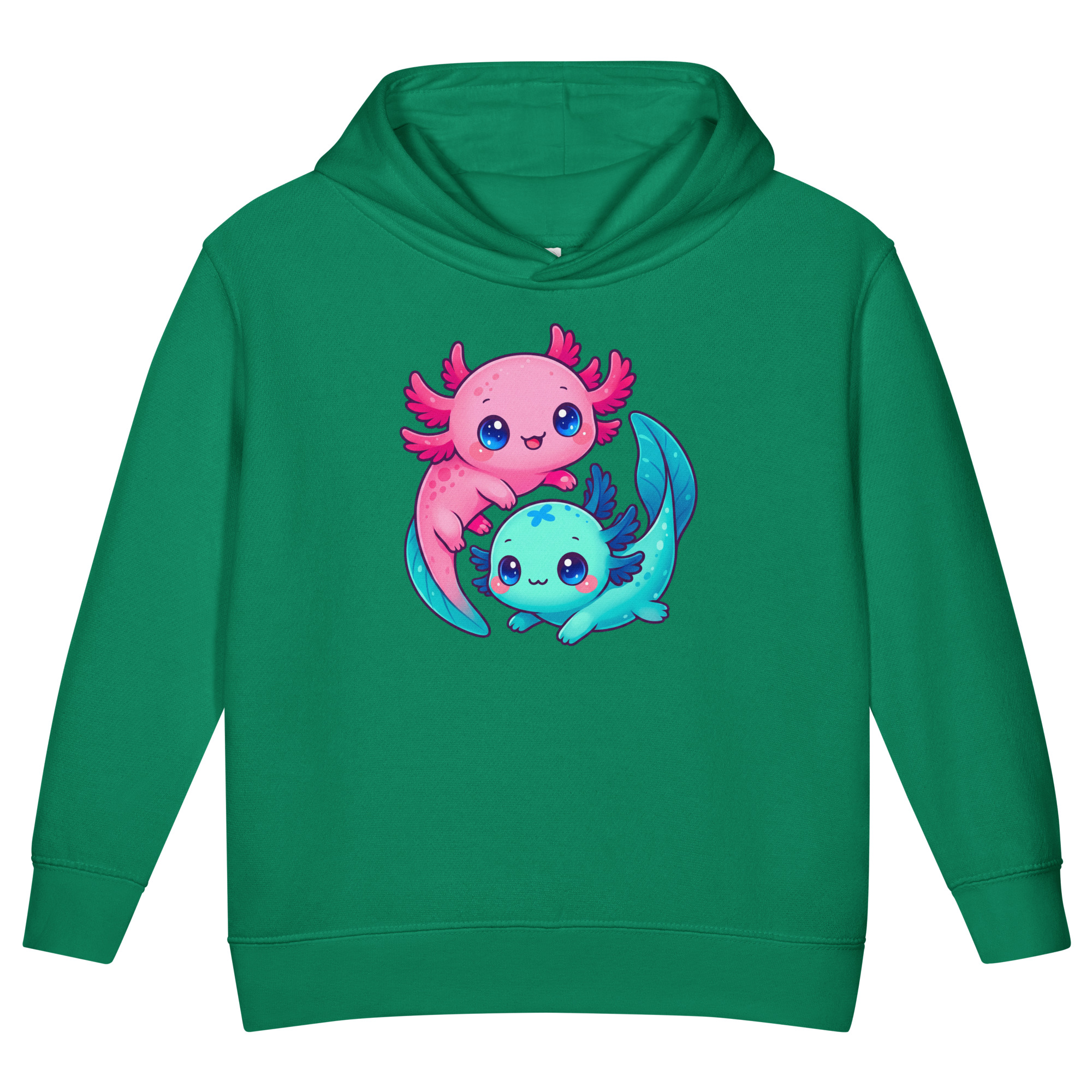 Axolotl Toddler fleece pullover hoodie - Image 18
