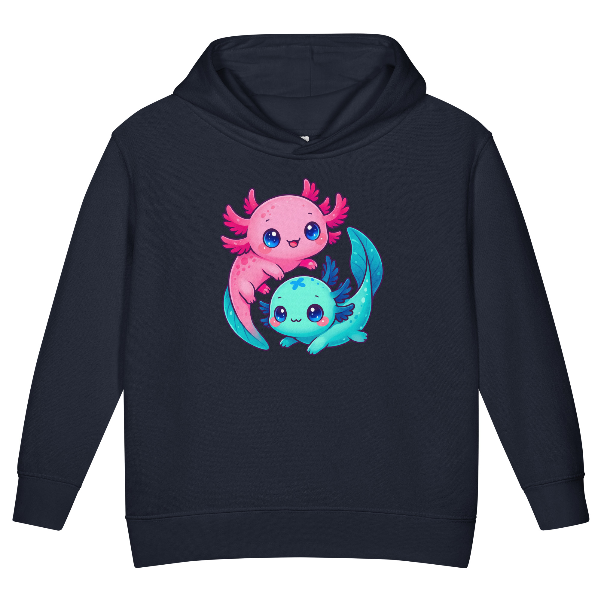 Axolotl Toddler fleece pullover hoodie - Image 12