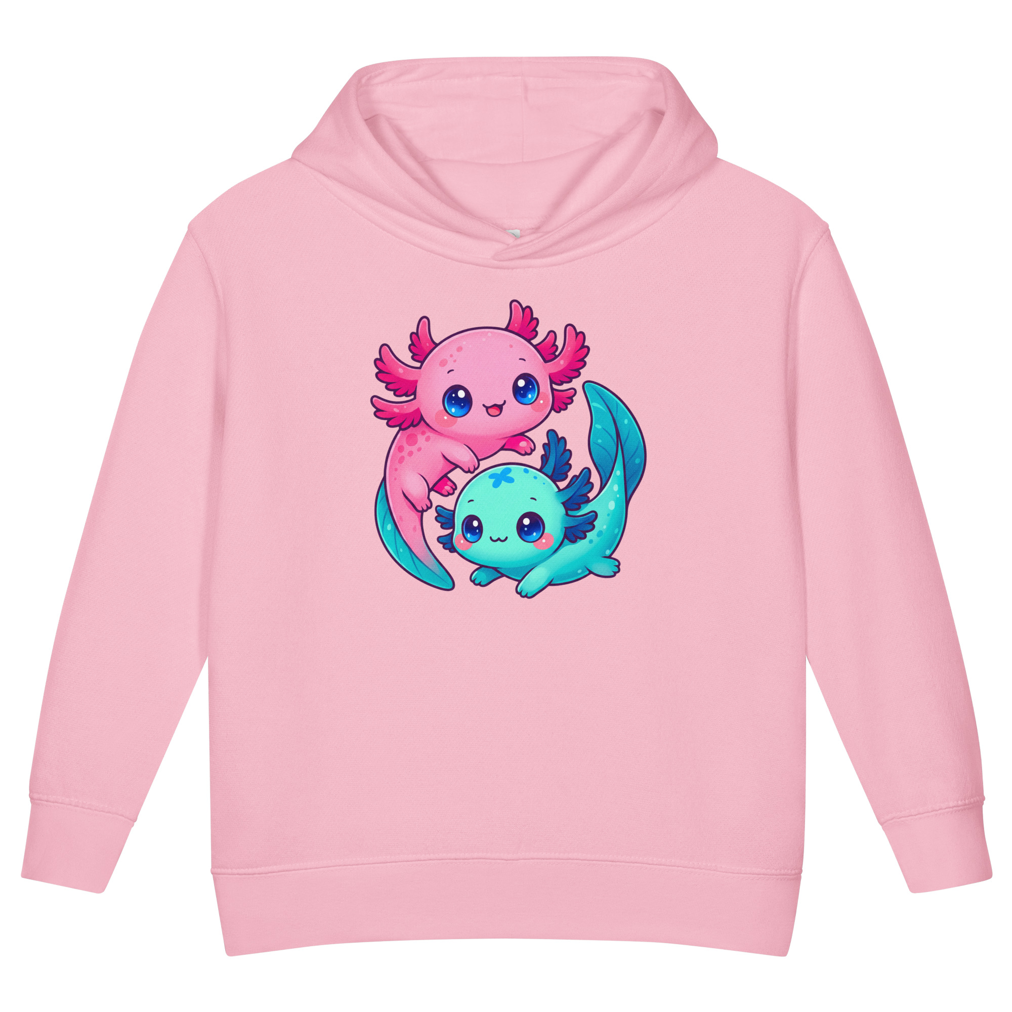 Axolotl Toddler fleece pullover hoodie - Image 24