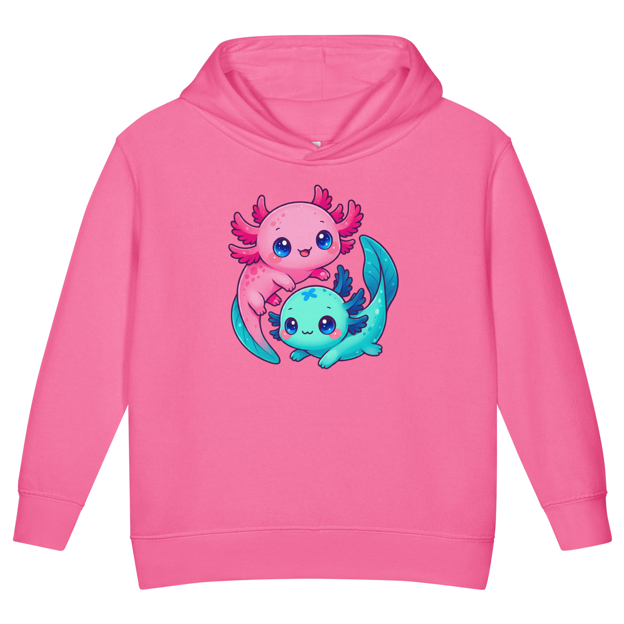 Axolotl Toddler fleece pullover hoodie - Image 20
