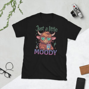 Just A Little Moody Short-Sleeve Unisex T-Shirt