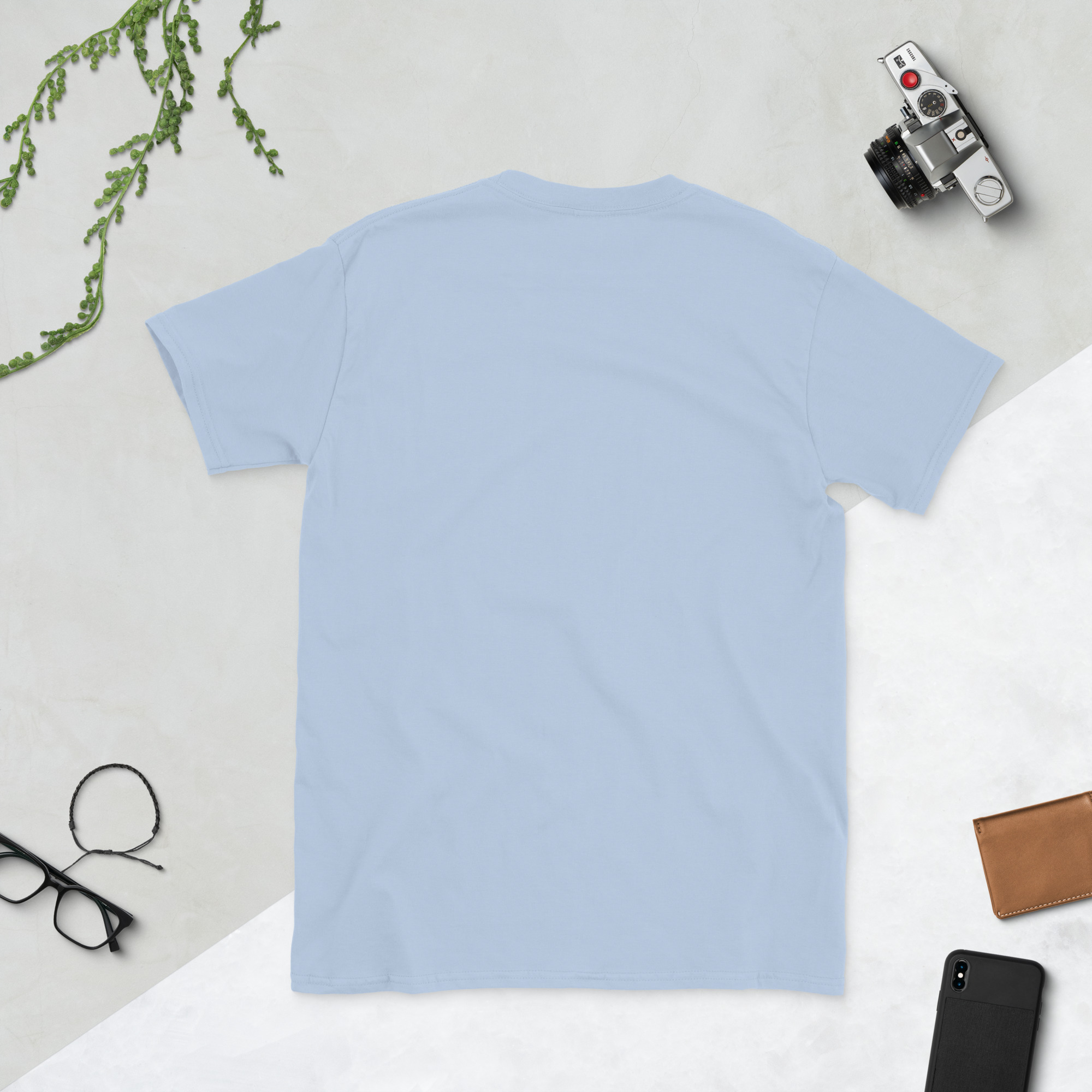 Just A Little Moody Short-Sleeve Unisex T-Shirt - Image 26