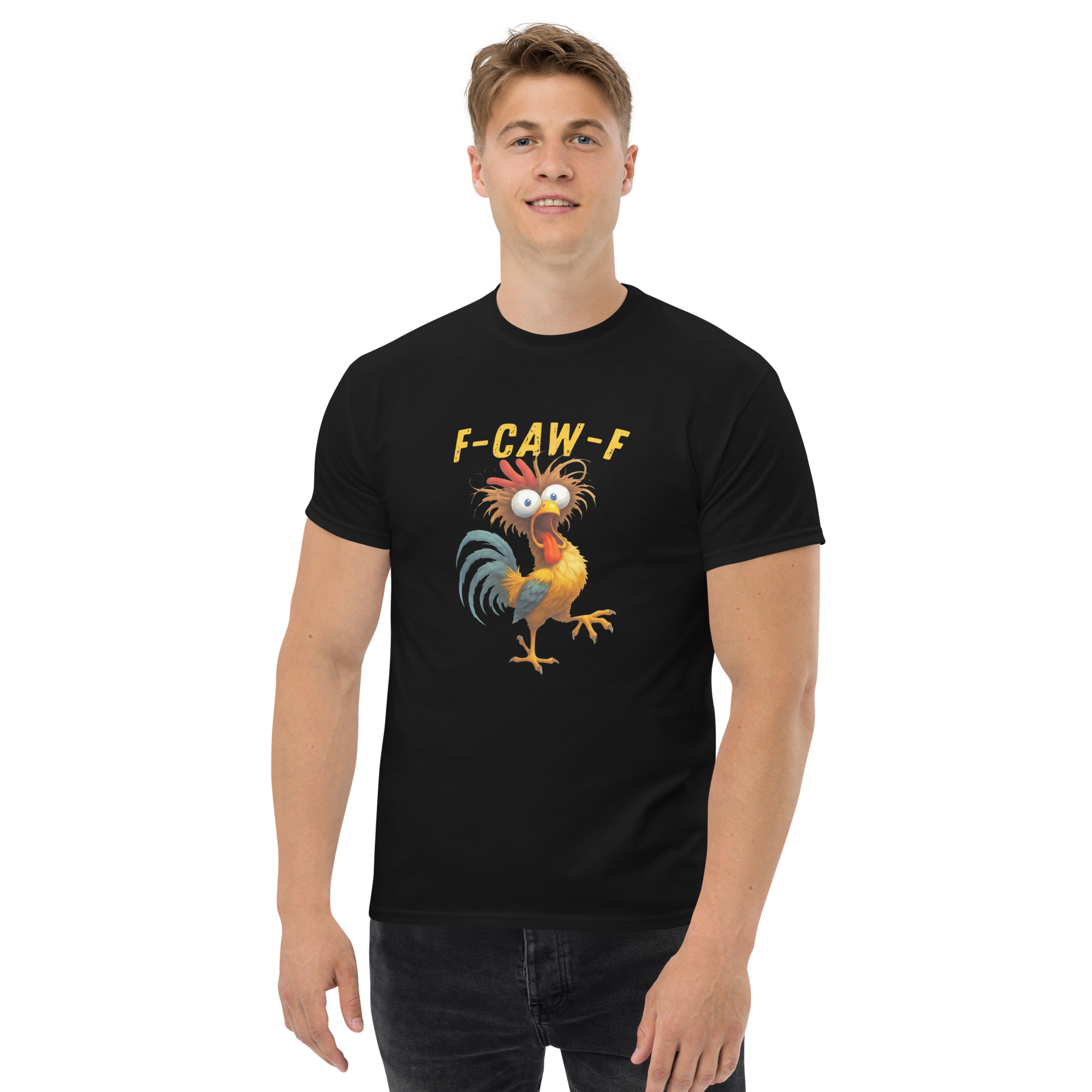 F-Caw-F Unisex classic tee - Image 3