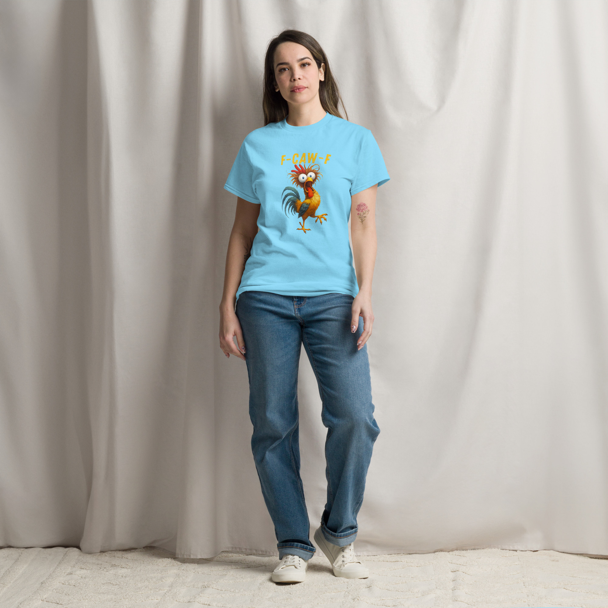 F-Caw-F Unisex classic tee - Image 12