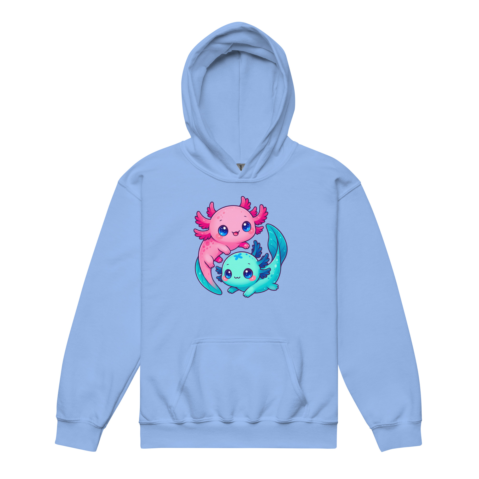 Axolotl Youth heavy blend hoodie - Image 5