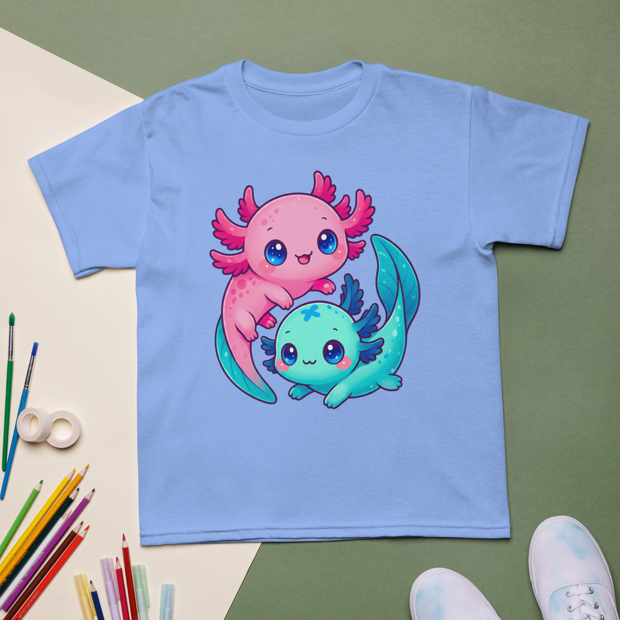 Axolotl Youth t-shirt - Image 9