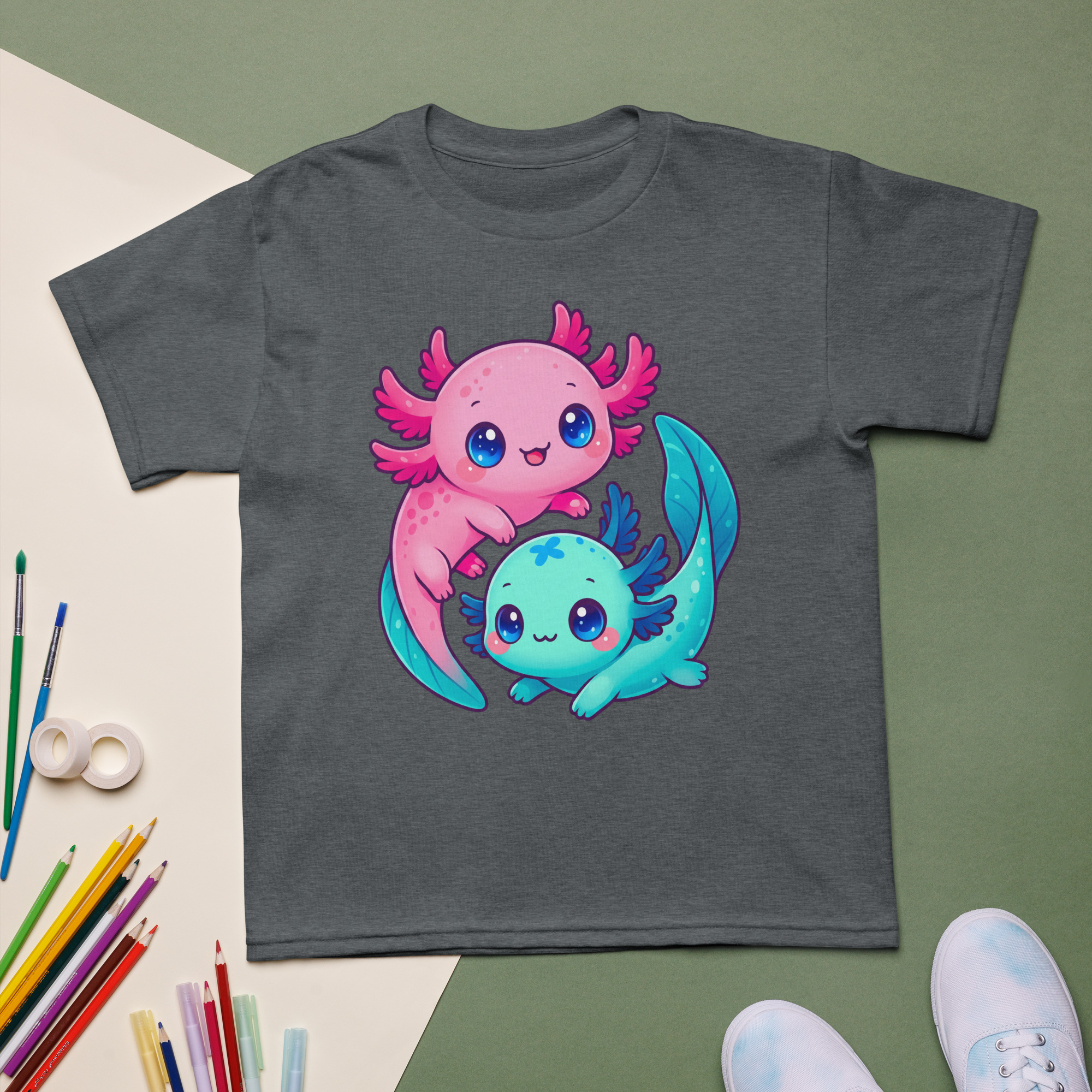 Axolotl Youth t-shirt - Image 5
