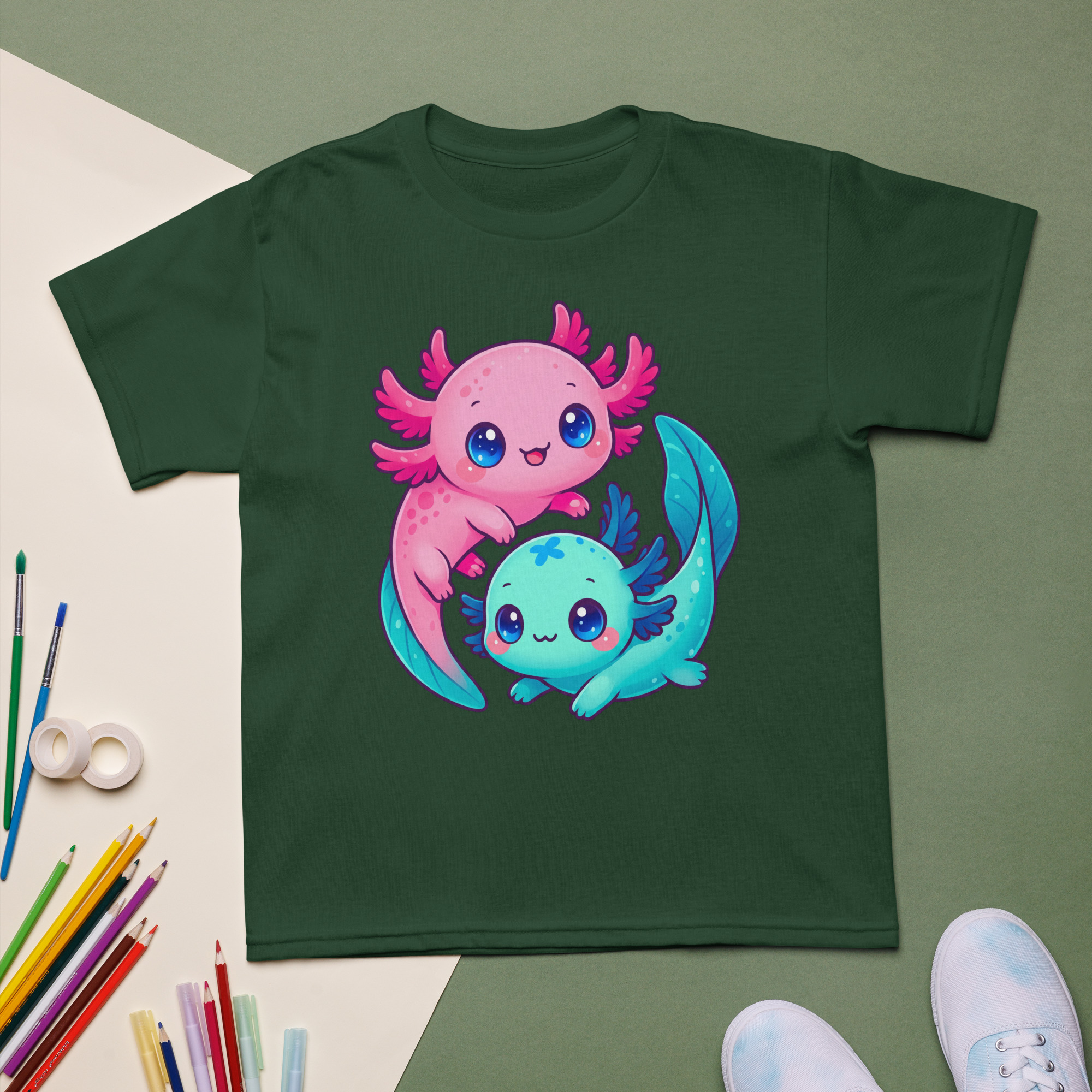 Axolotl Youth t-shirt - Image 4