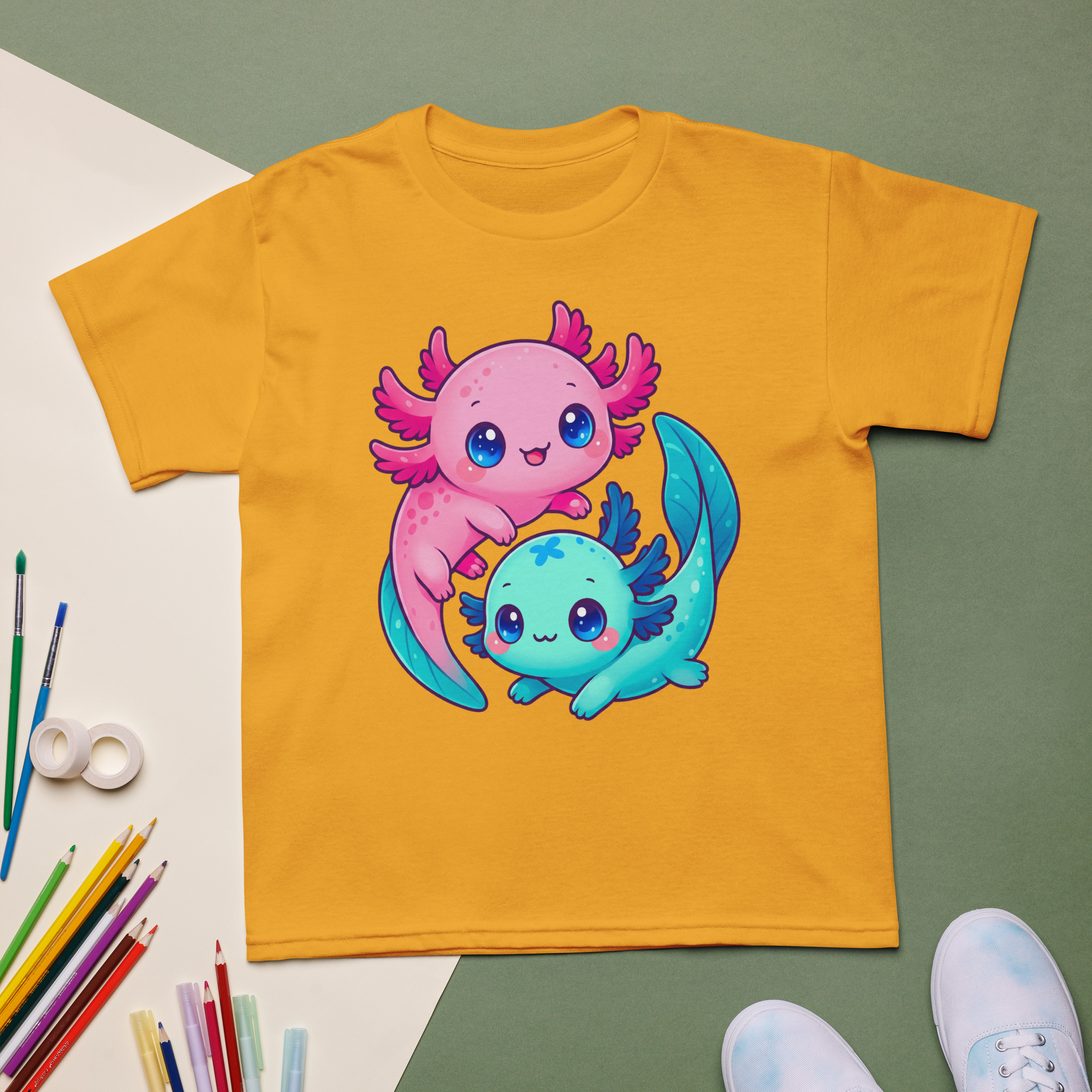 Axolotl Youth t-shirt - Image 8
