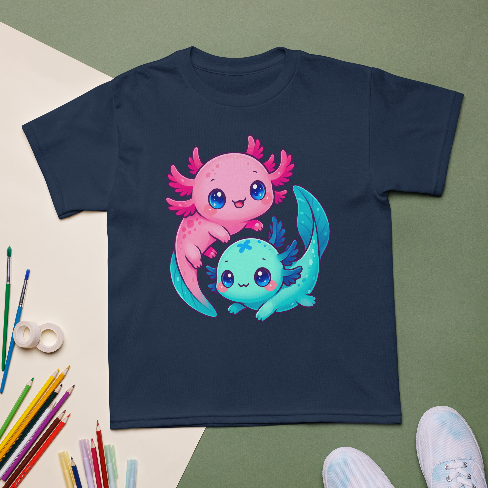 Axolotl Youth t-shirt - Image 3