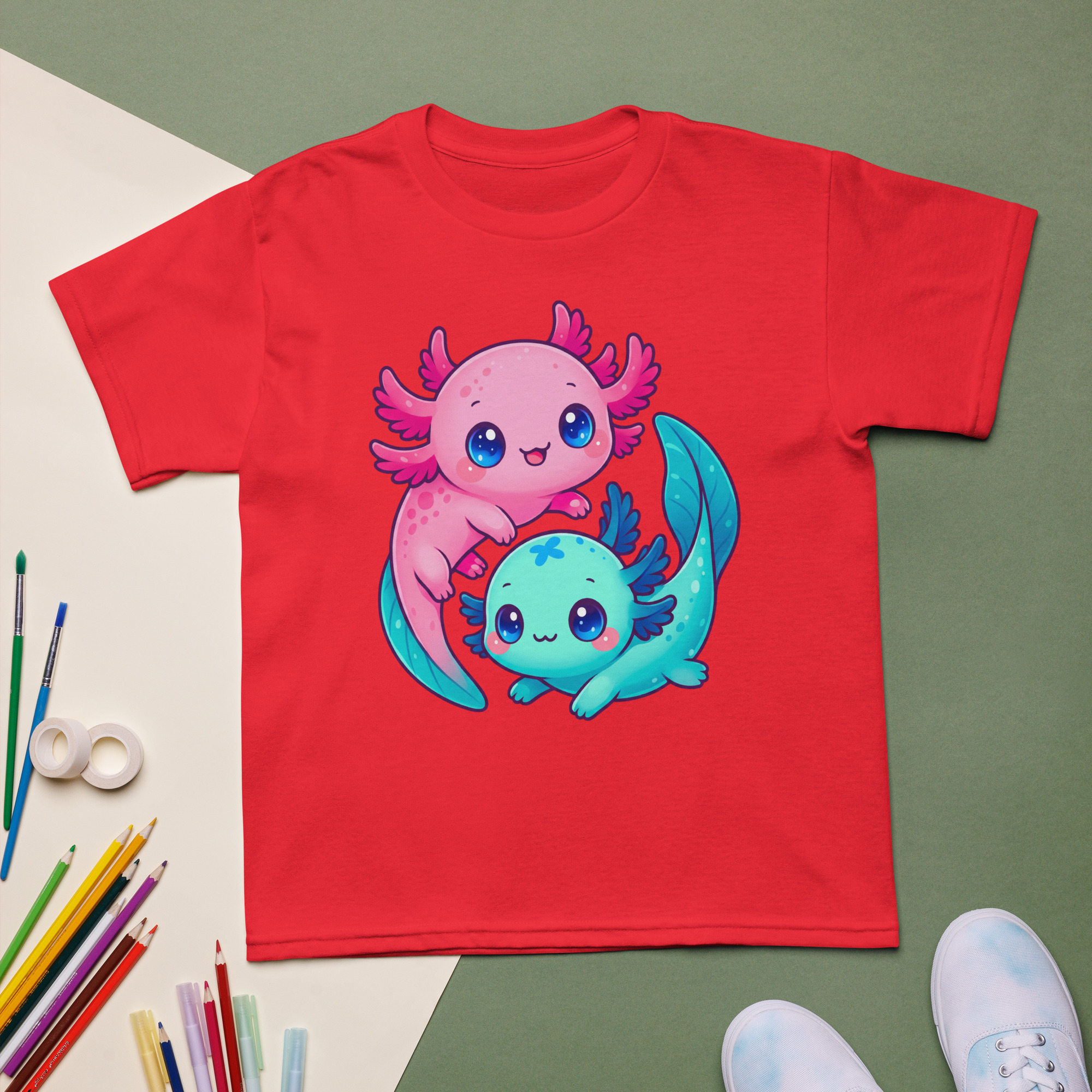 Axolotl Youth t-shirt - Image 6