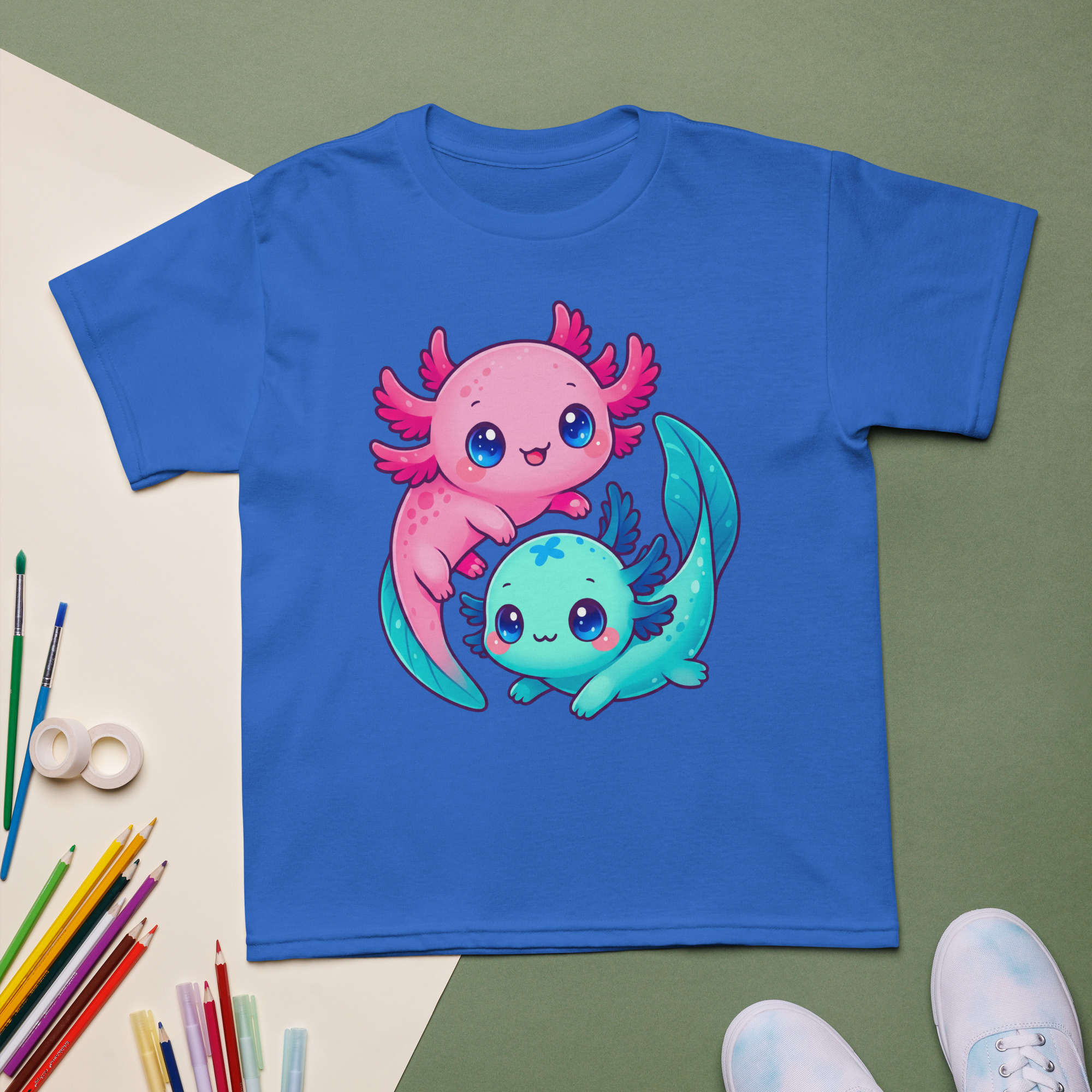 Axolotl Youth t-shirt - Image 7