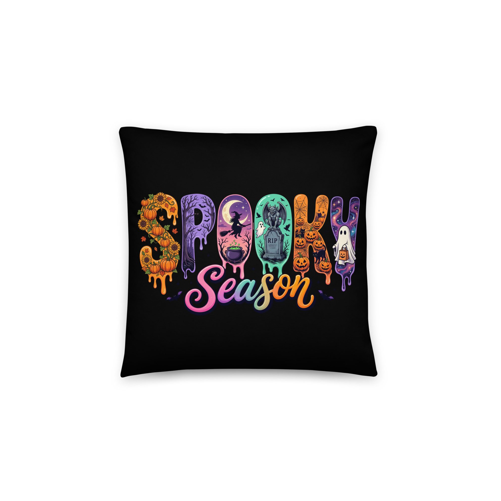 Spooky Season Basic Pillow - Image 2