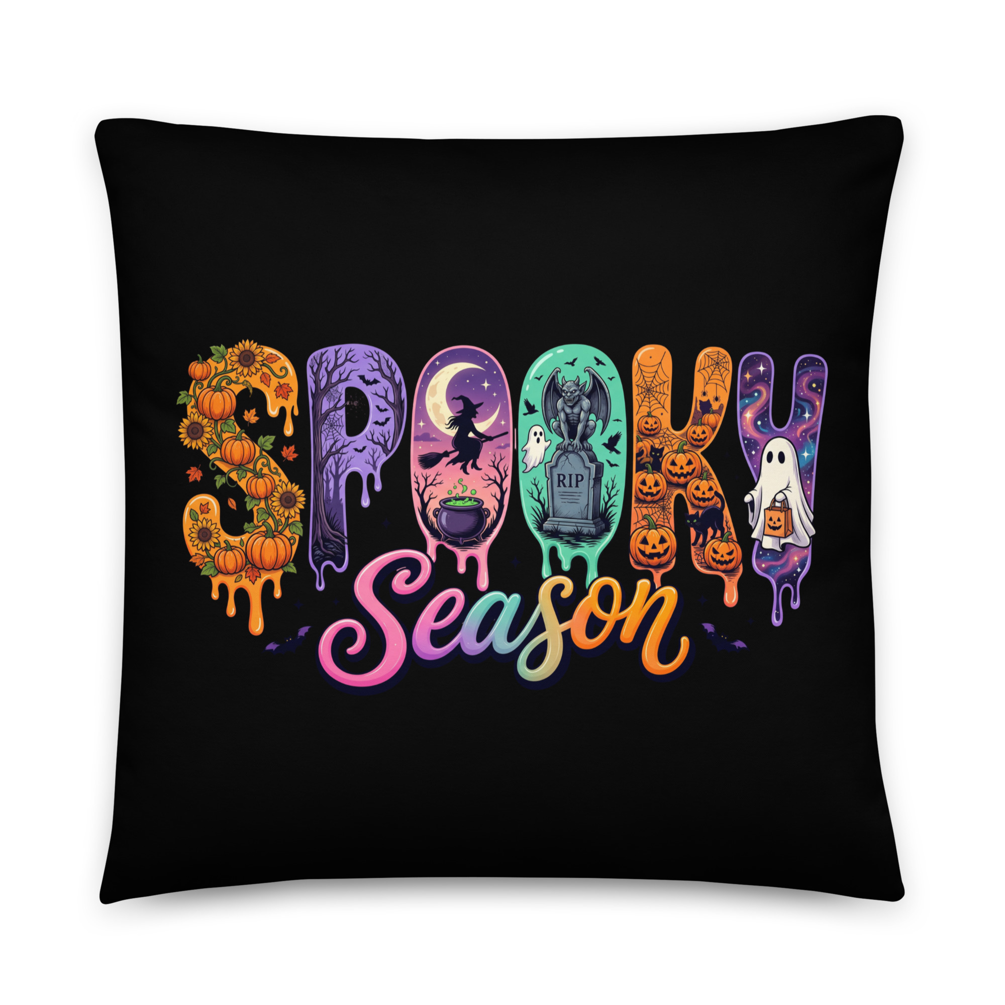 Spooky Season Basic Pillow - Image 9