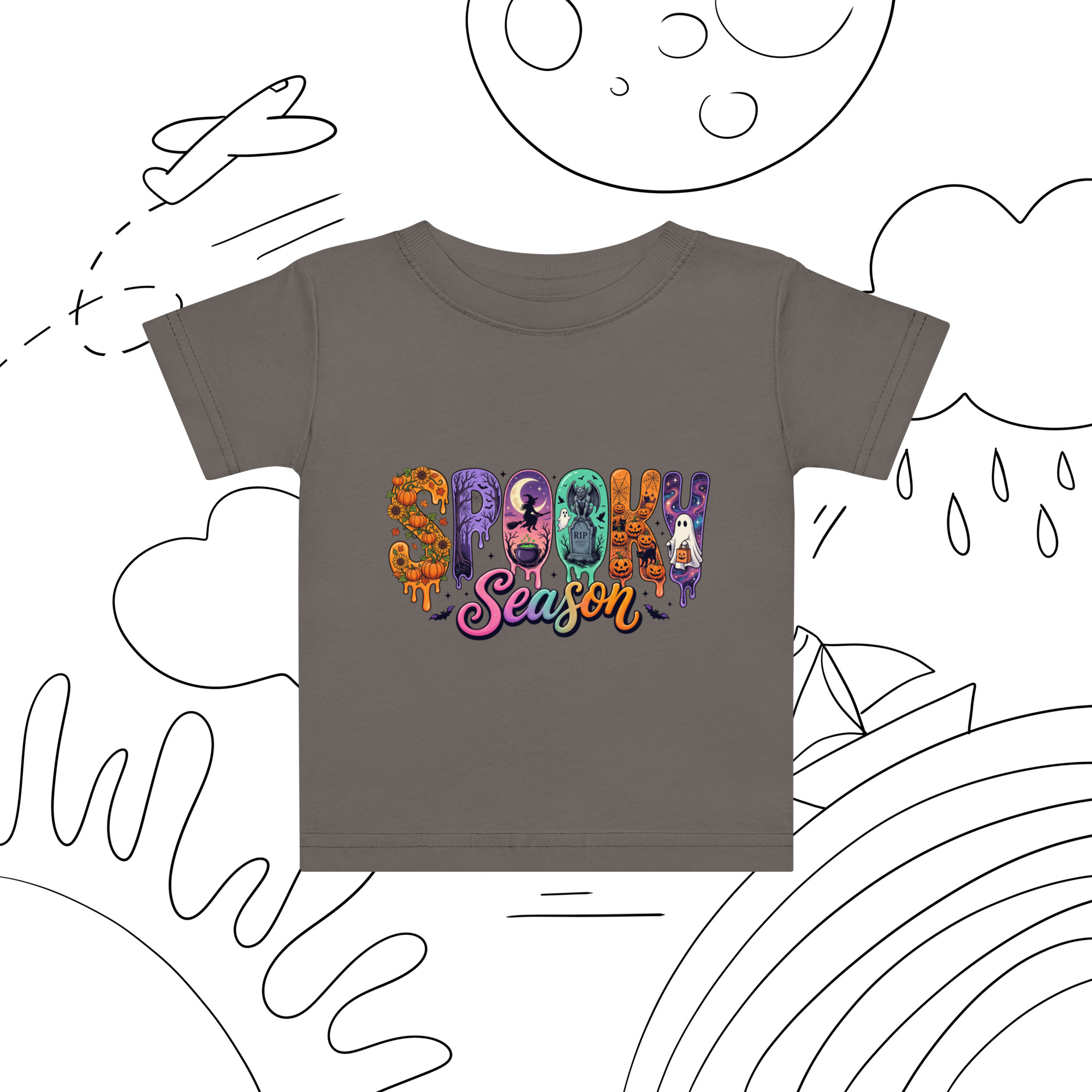 Spooky Season Baby jersey t-shirt - Image 9