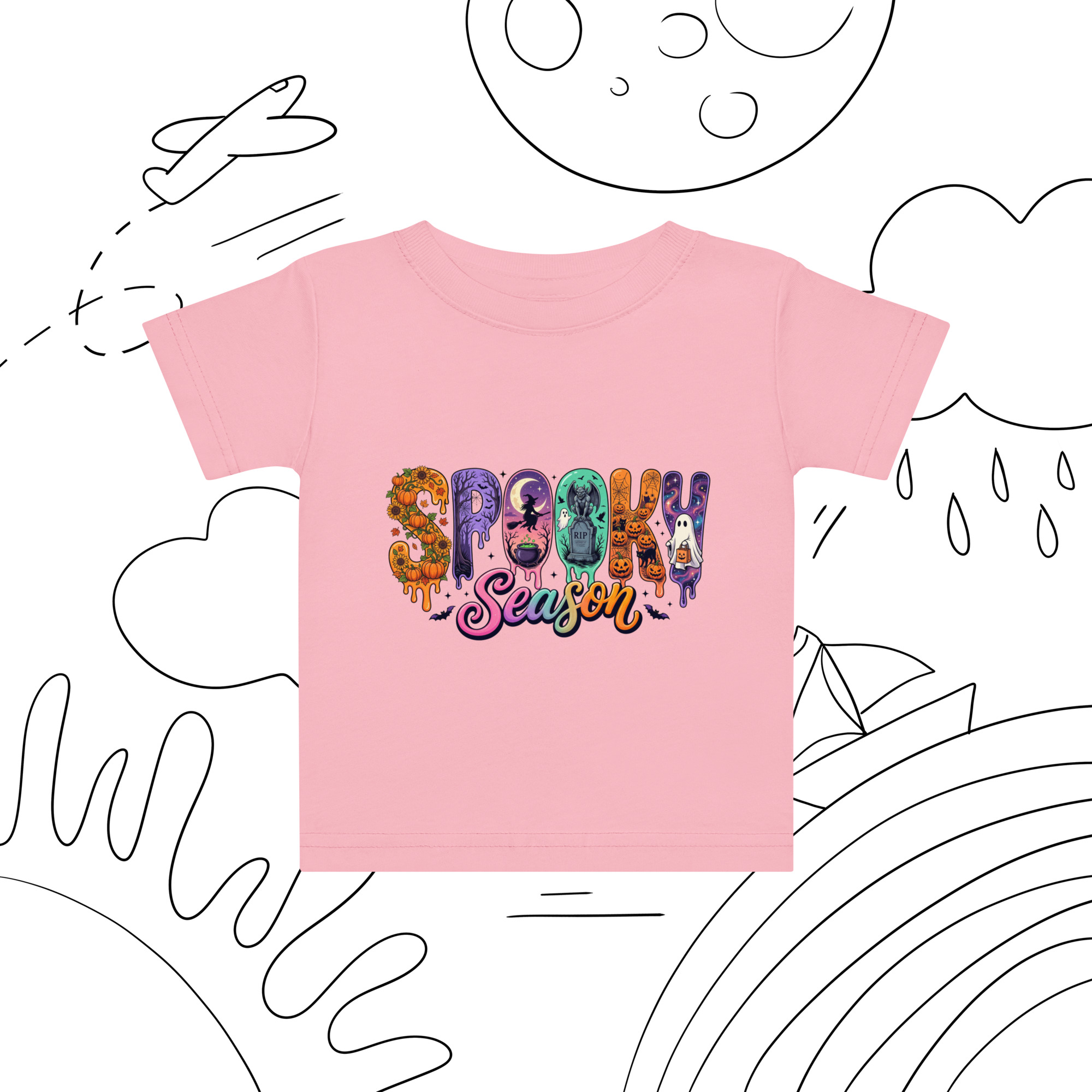 Spooky Season Baby jersey t-shirt - Image 10