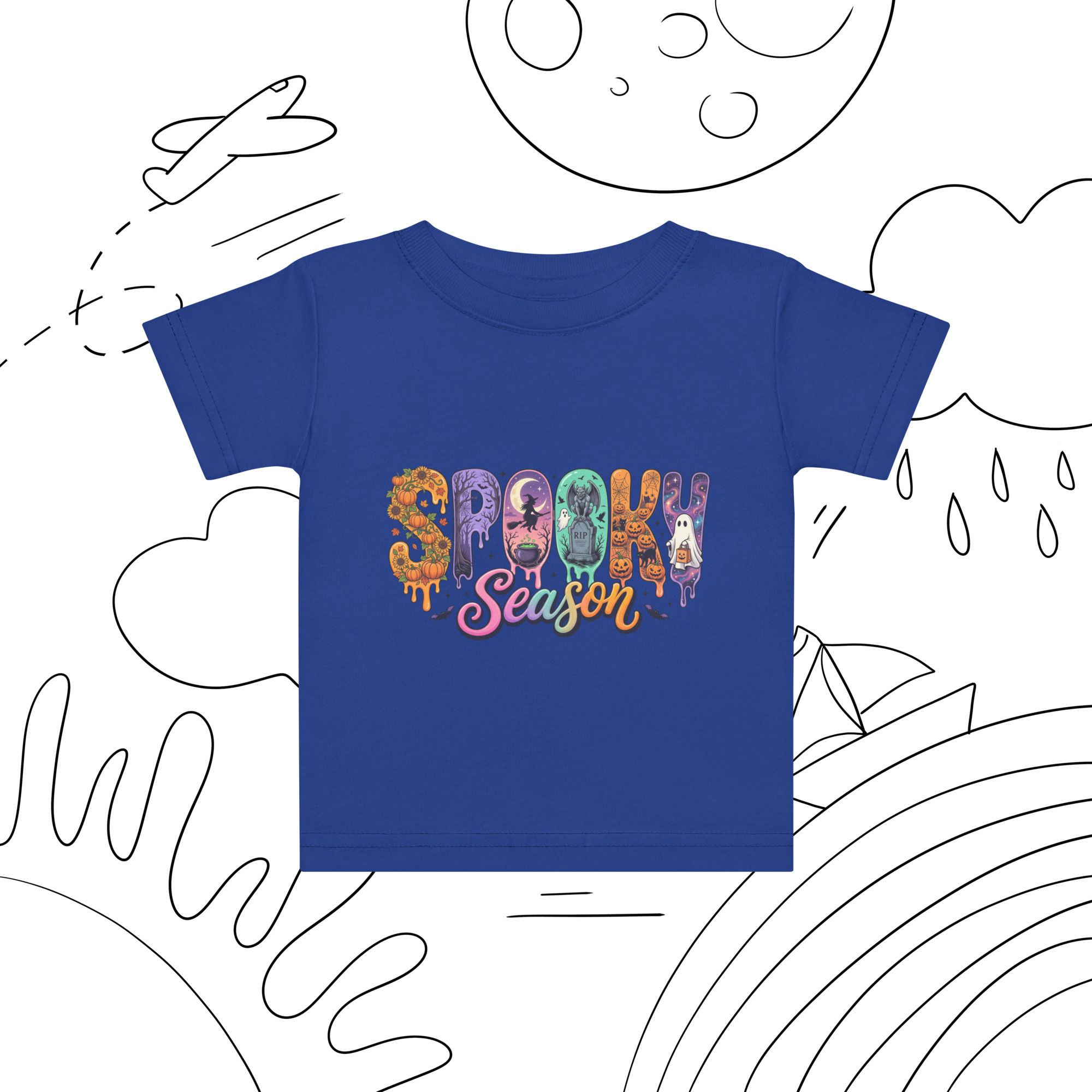 Spooky Season Baby jersey t-shirt - Image 8