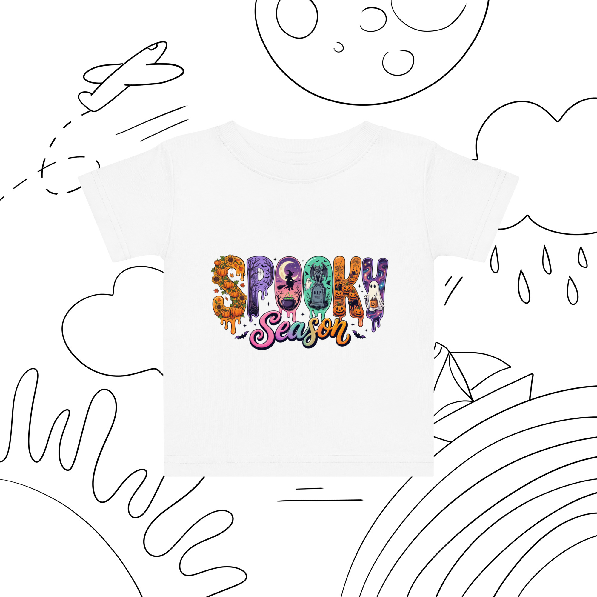 Spooky Season Baby jersey t-shirt - Image 12