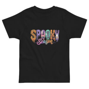 Spooky Season Toddler jersey t-shirt