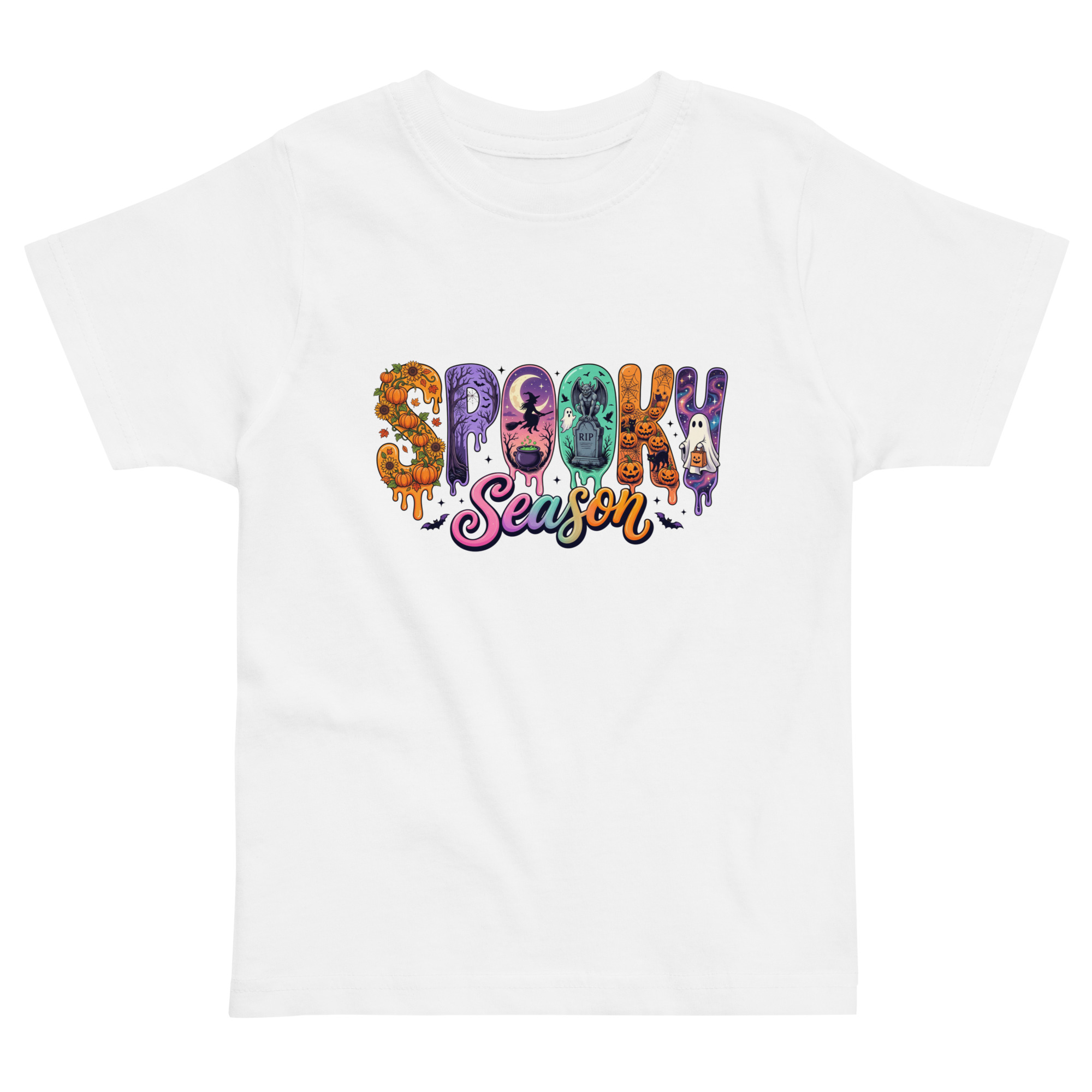 Spooky Season Toddler jersey t-shirt - Image 5