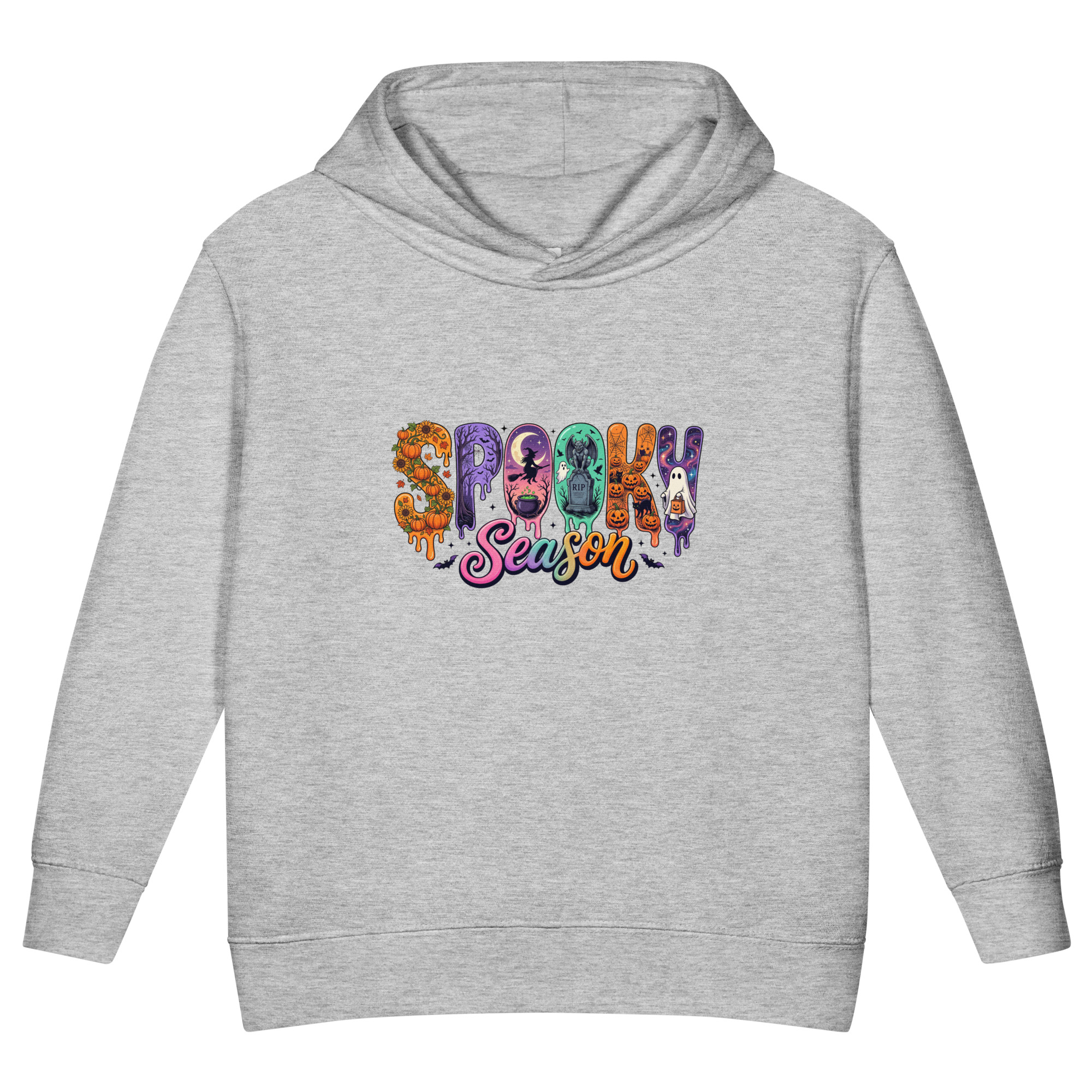 Spooky Season Toddler fleece pullover hoodie - Image 9