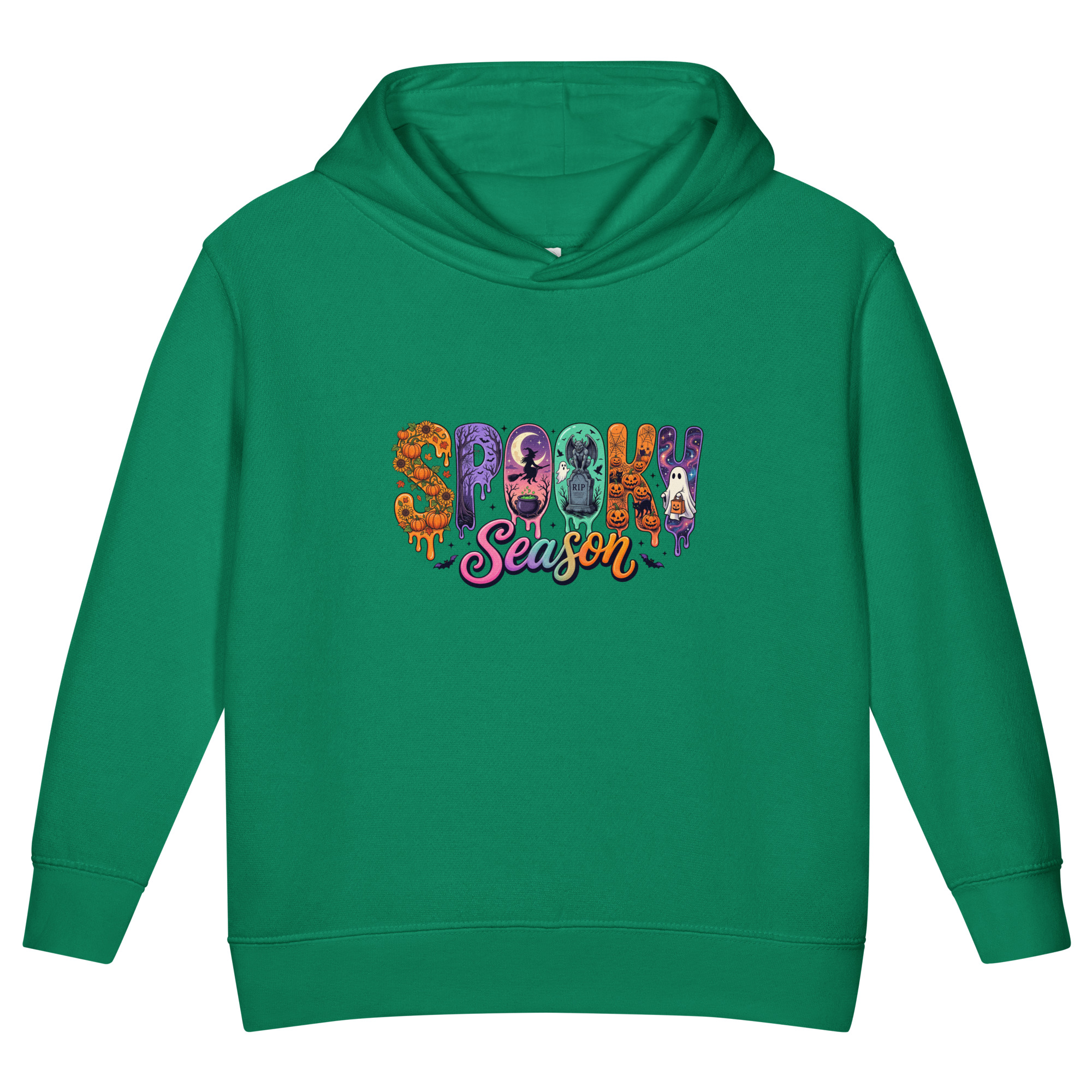 Spooky Season Toddler fleece pullover hoodie - Image 7