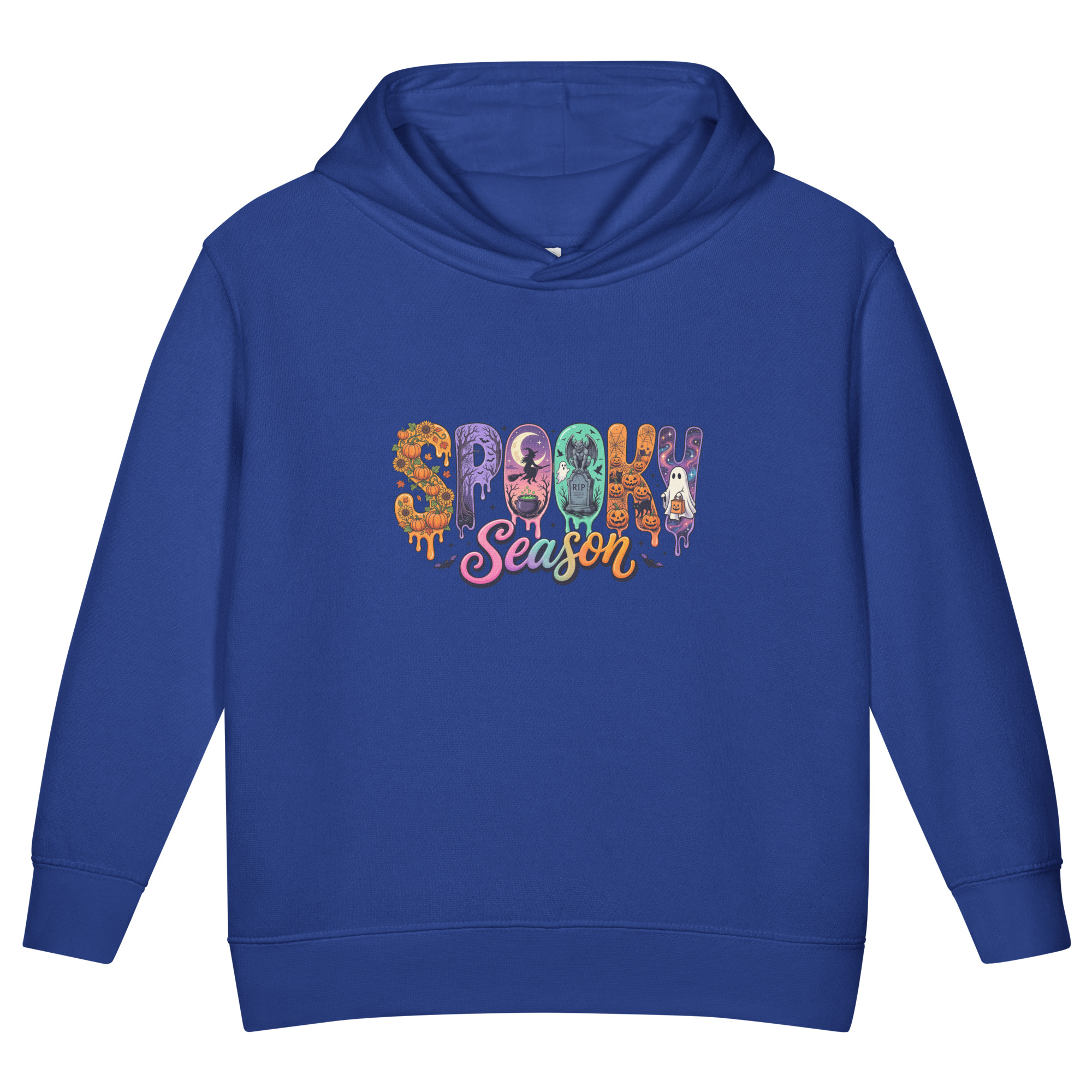 Spooky Season Toddler fleece pullover hoodie - Image 5