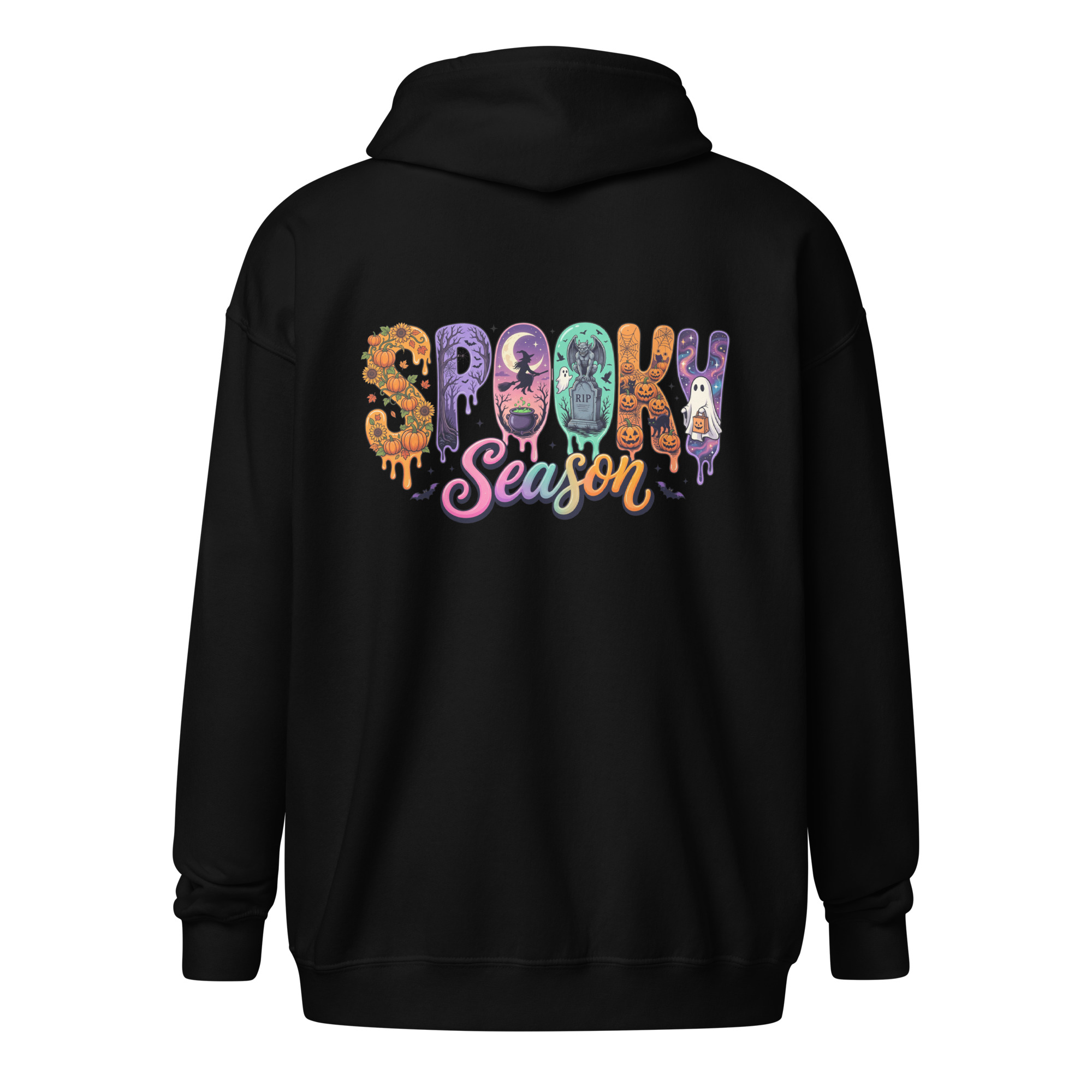 Spooky Season Unisex heavy blend zip hoodie