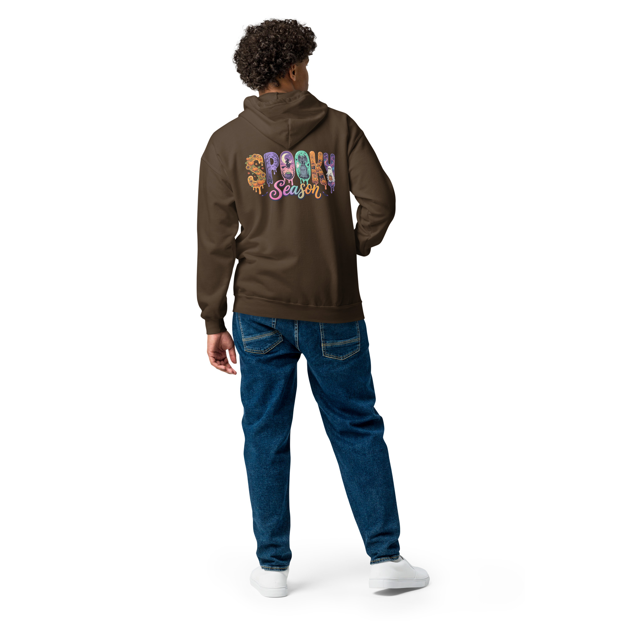 Spooky Season Unisex heavy blend zip hoodie - Image 4