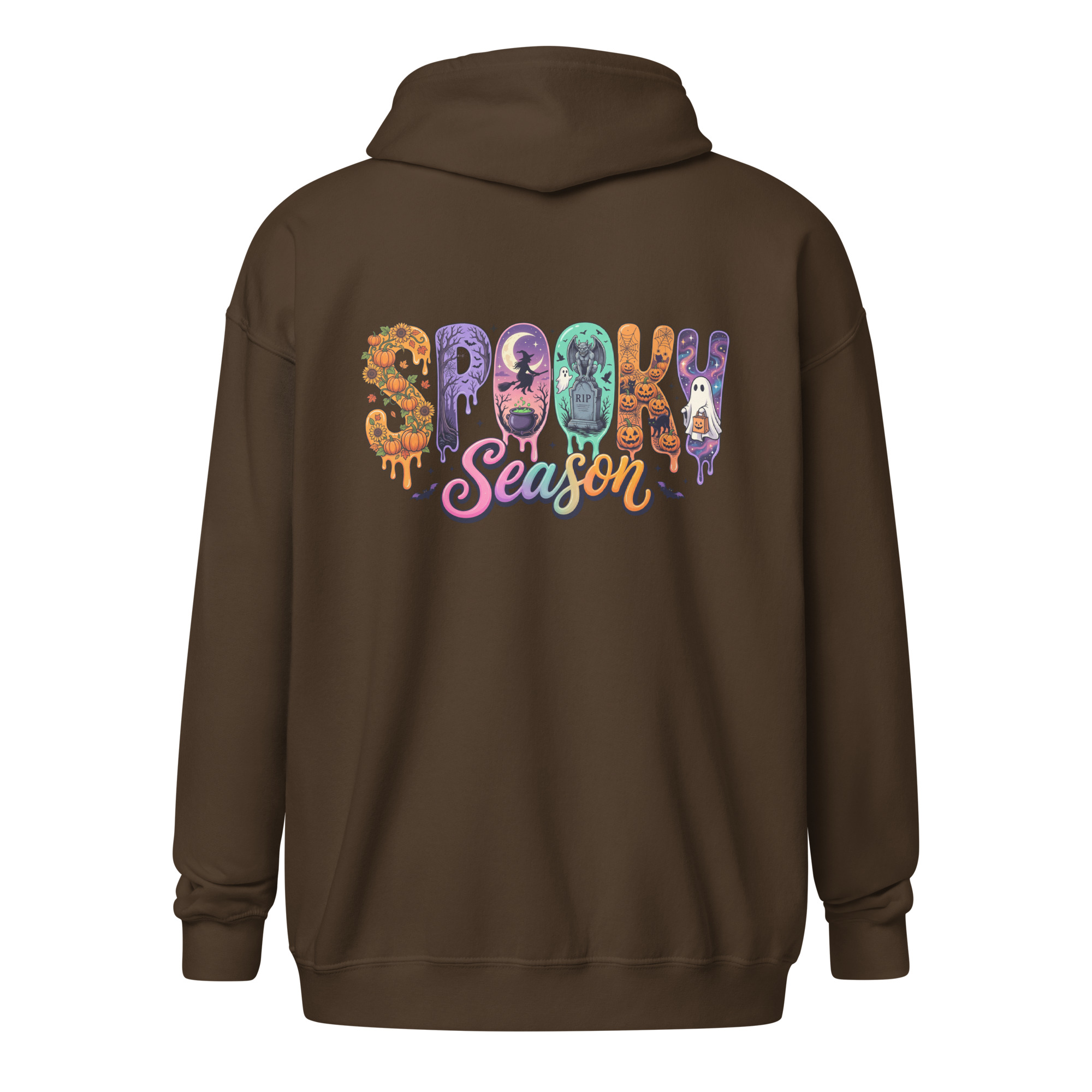 Spooky Season Unisex heavy blend zip hoodie - Image 17