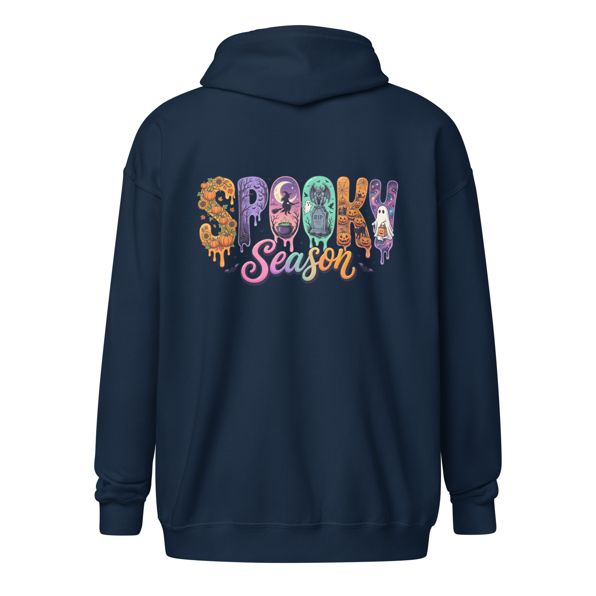 Spooky Season Unisex heavy blend zip hoodie - Image 13