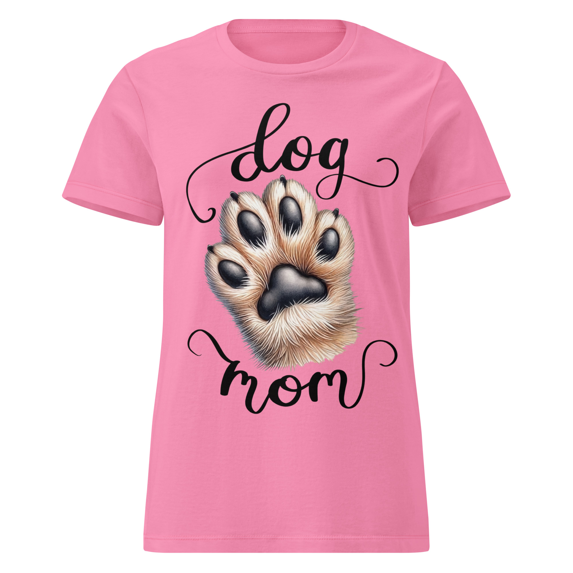 Dog Mom Women’s basic softstyle t-shirt - Image 19